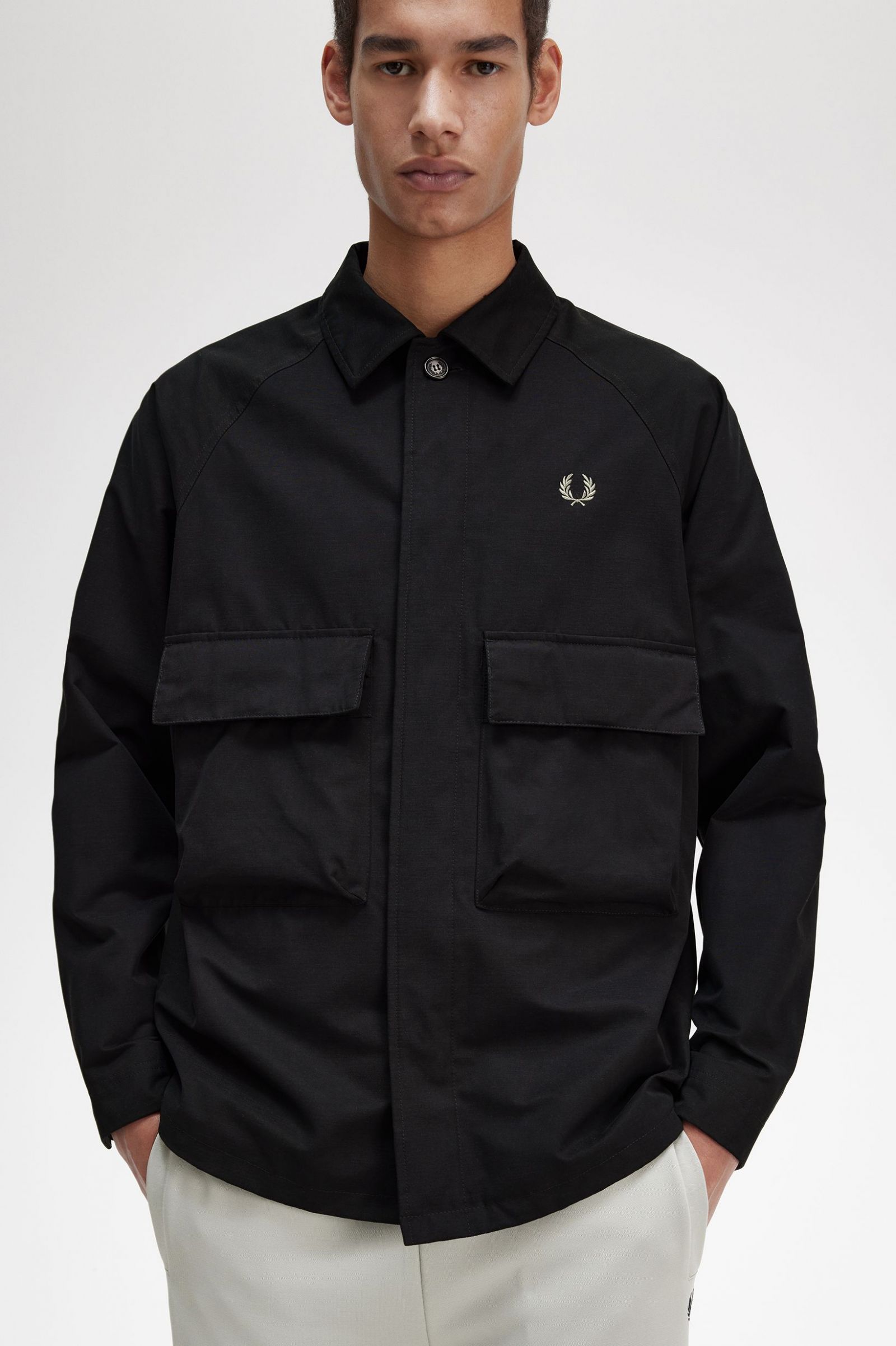 Utility Overshirt Black