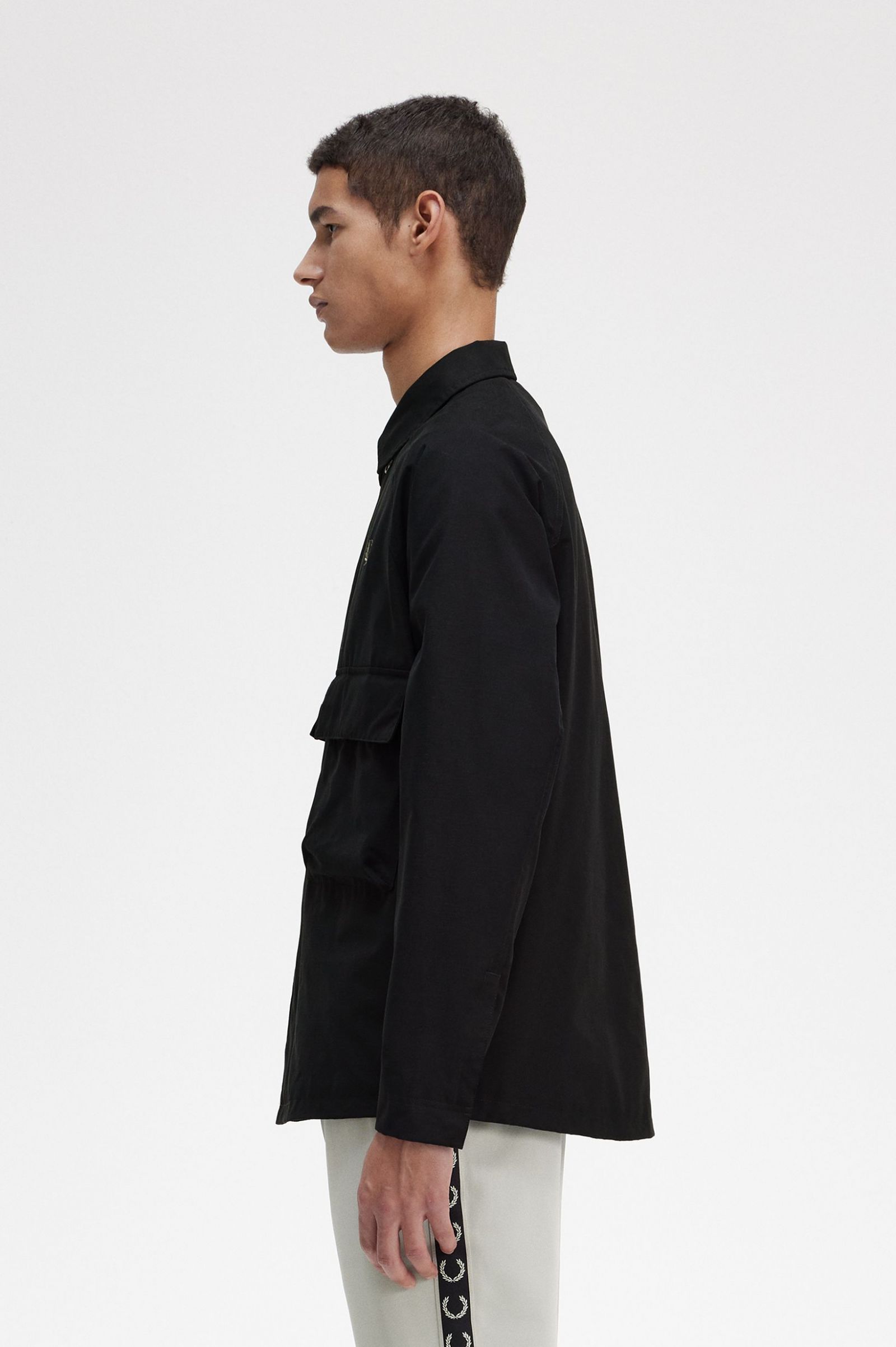 Utility Overshirt Black