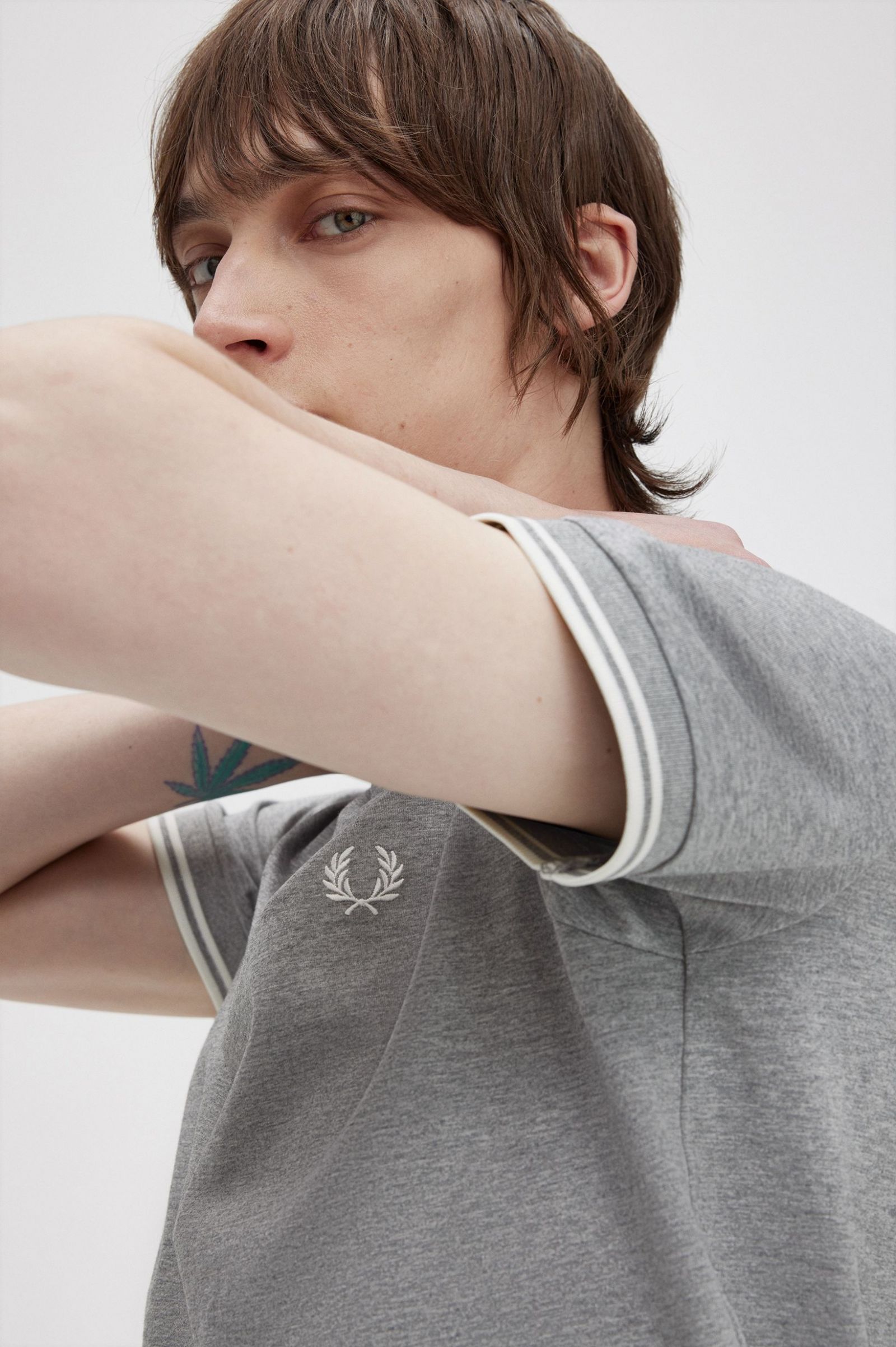 Twin Tipped T-Shirt Steel Marl