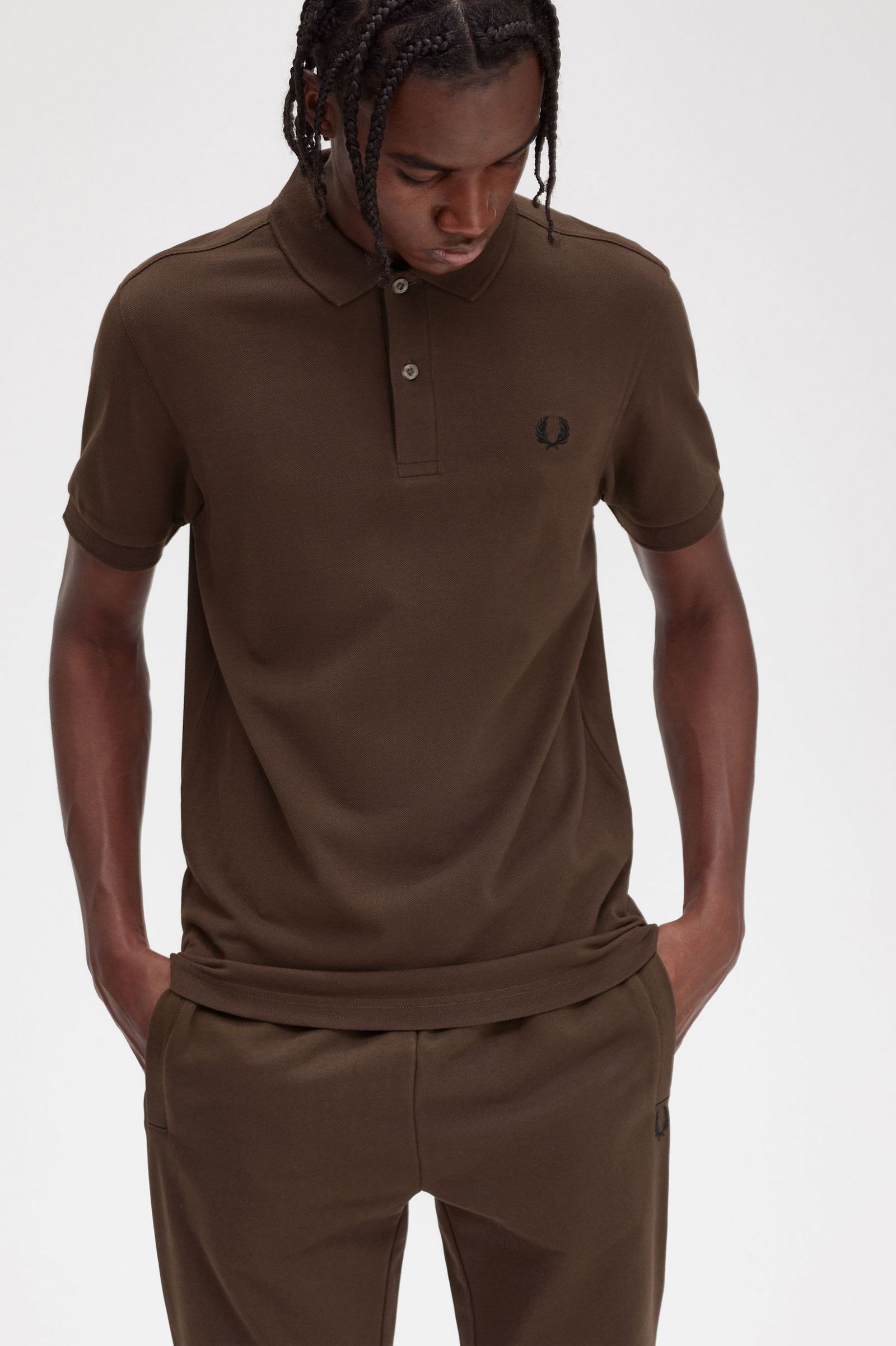 The Fred Perry ShirtM6000 Burnt Tobacco / Black