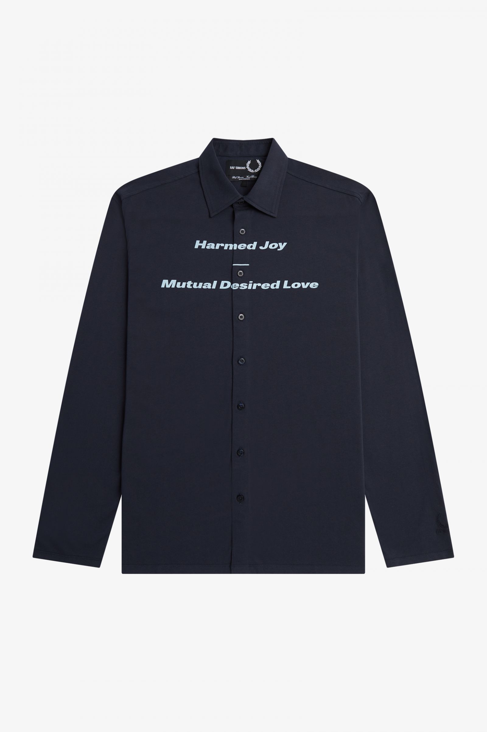 Raf SimonsPrinted Jersey Shirt White