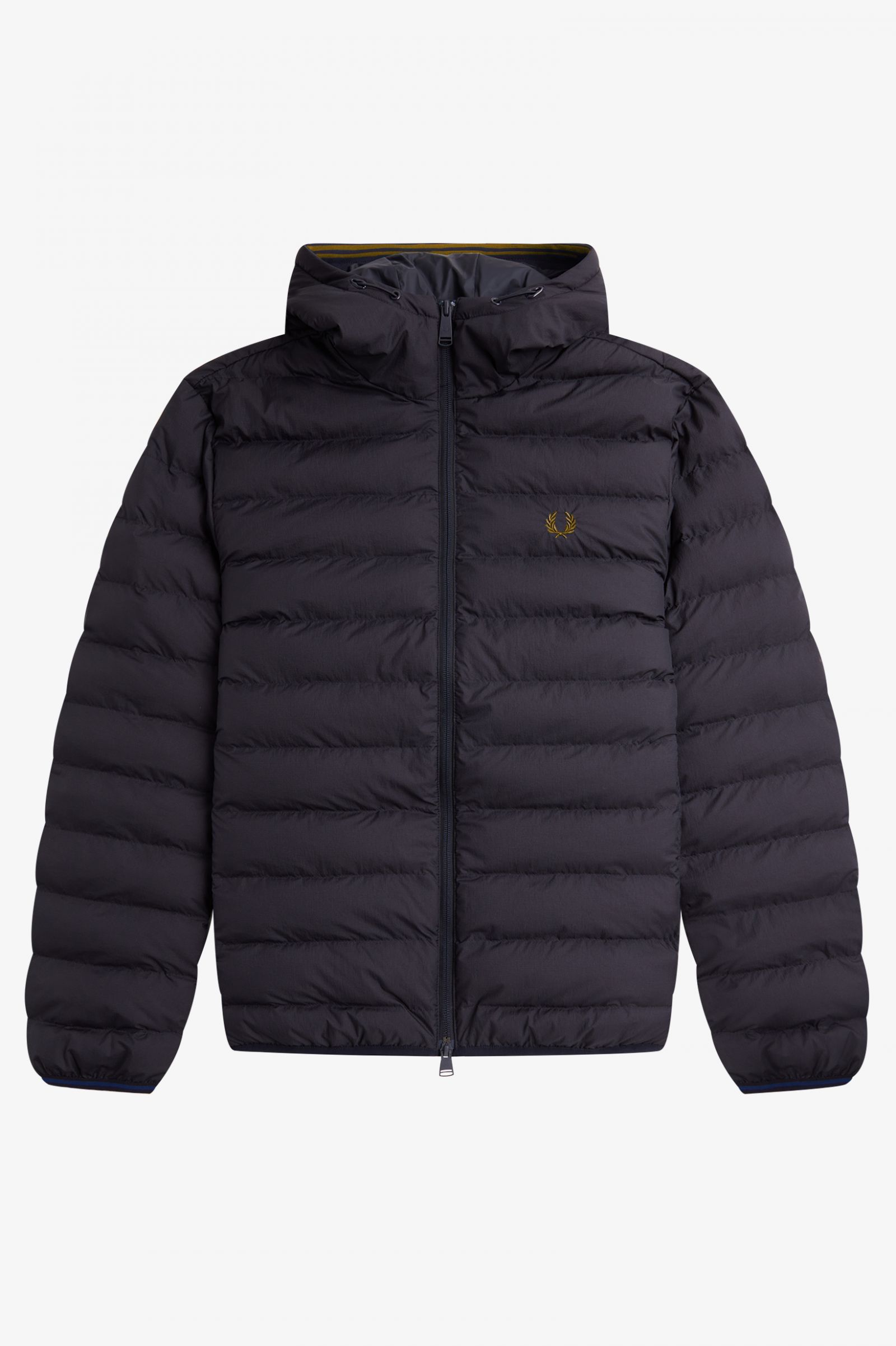 Hooded Insulated Jacket Navy