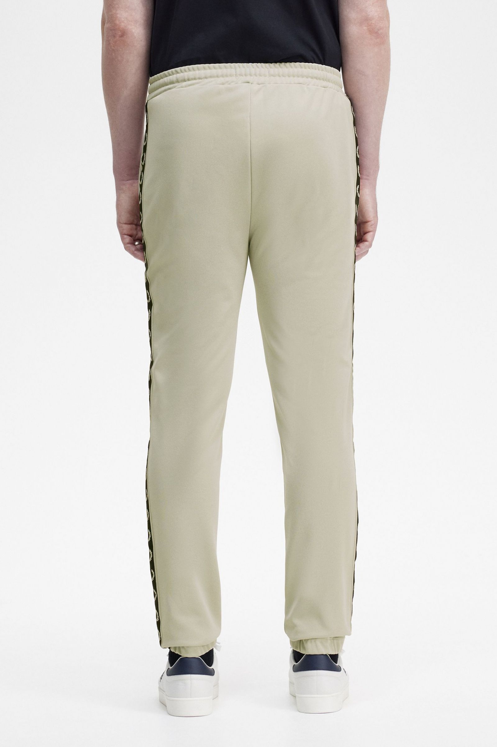 Taped Track Pants Light Oyster / Black