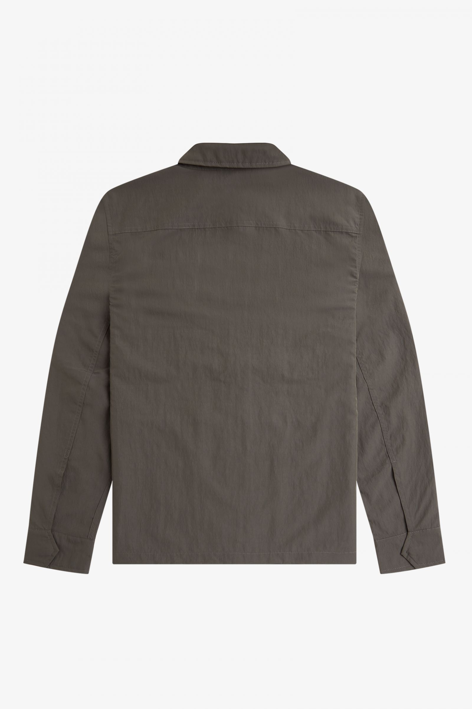 Lightweight Zip-Through Overshirt Field Green