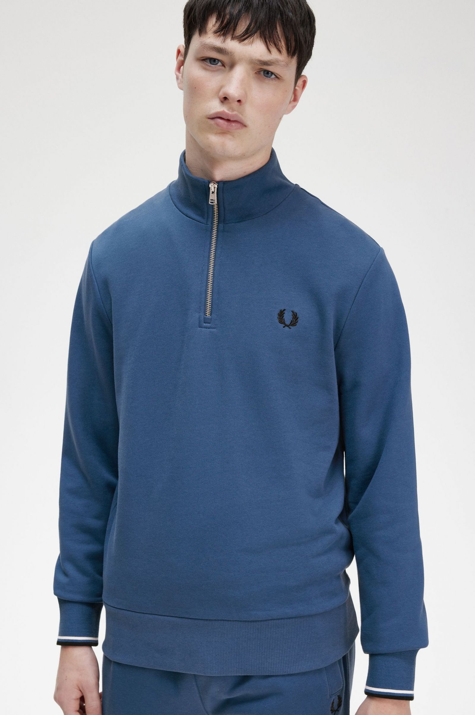 Half Zip Sweatshirt Midnight Blue