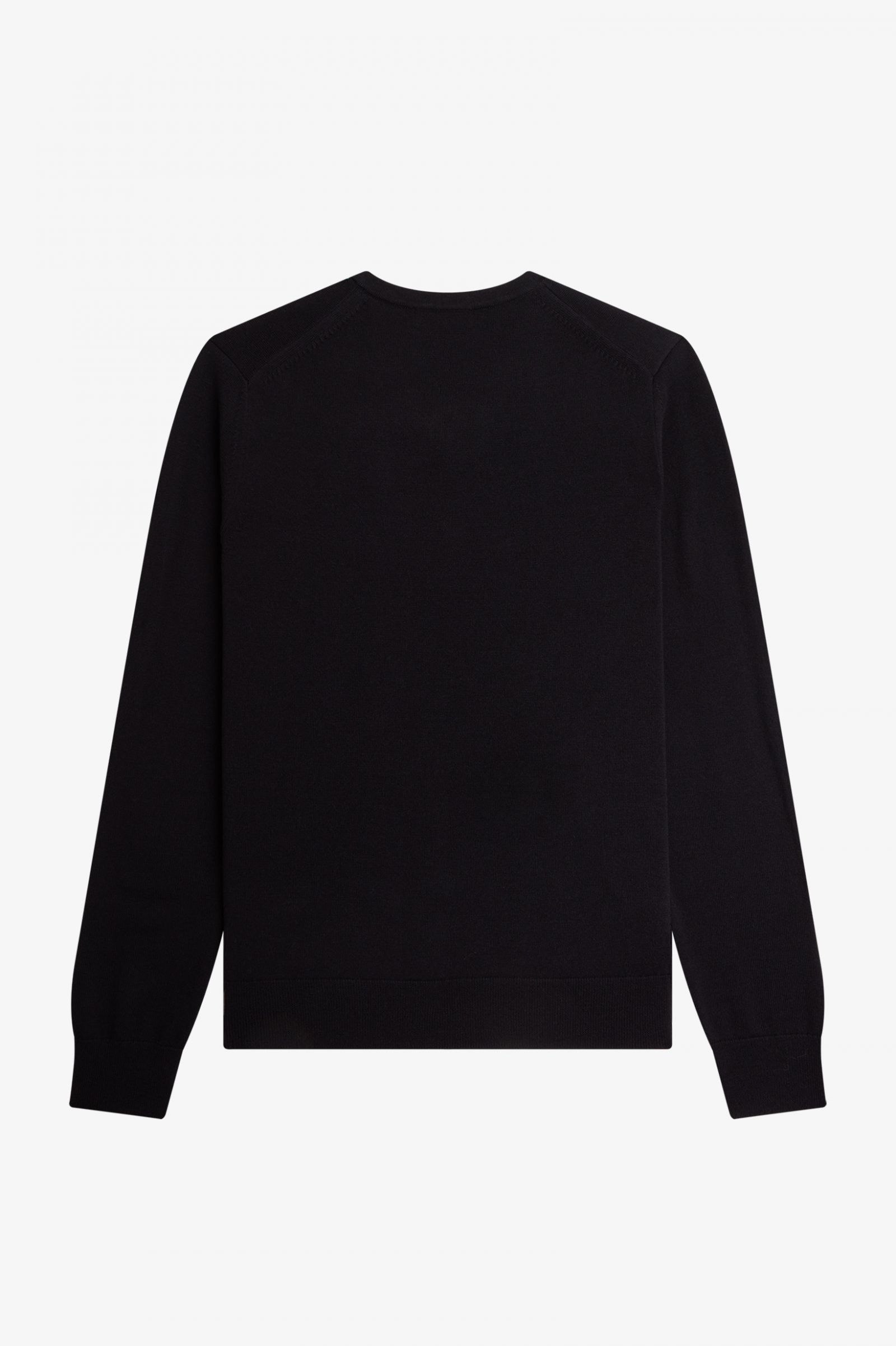 Classic V-Neck Jumper Black