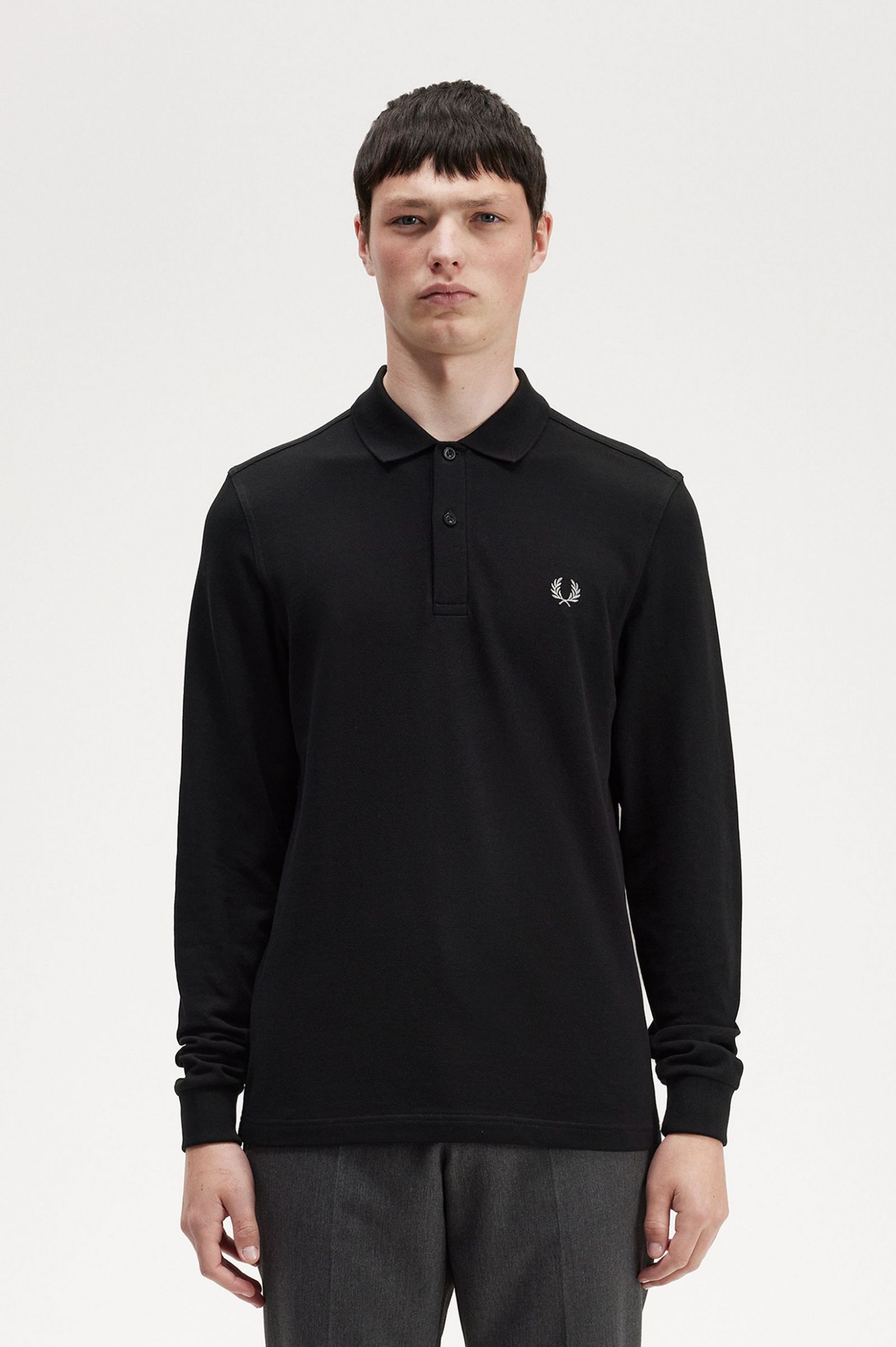 The Fred Perry ShirtM6006 Black / Chrome