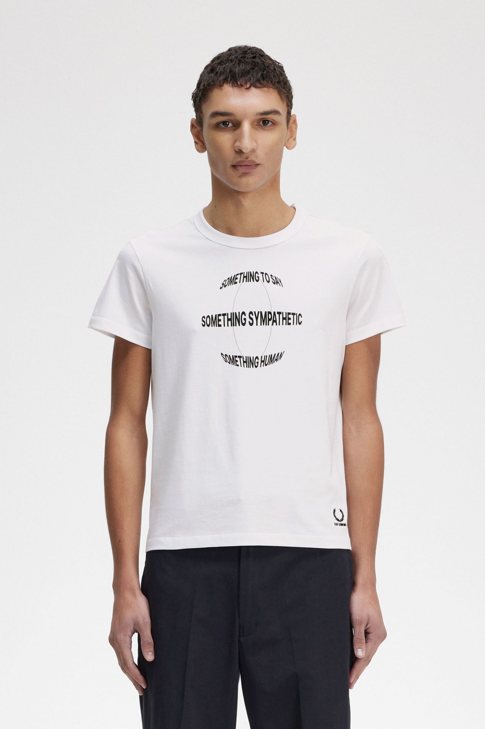 Raf SimonsPrinted Slim-Fit T-Shirt White