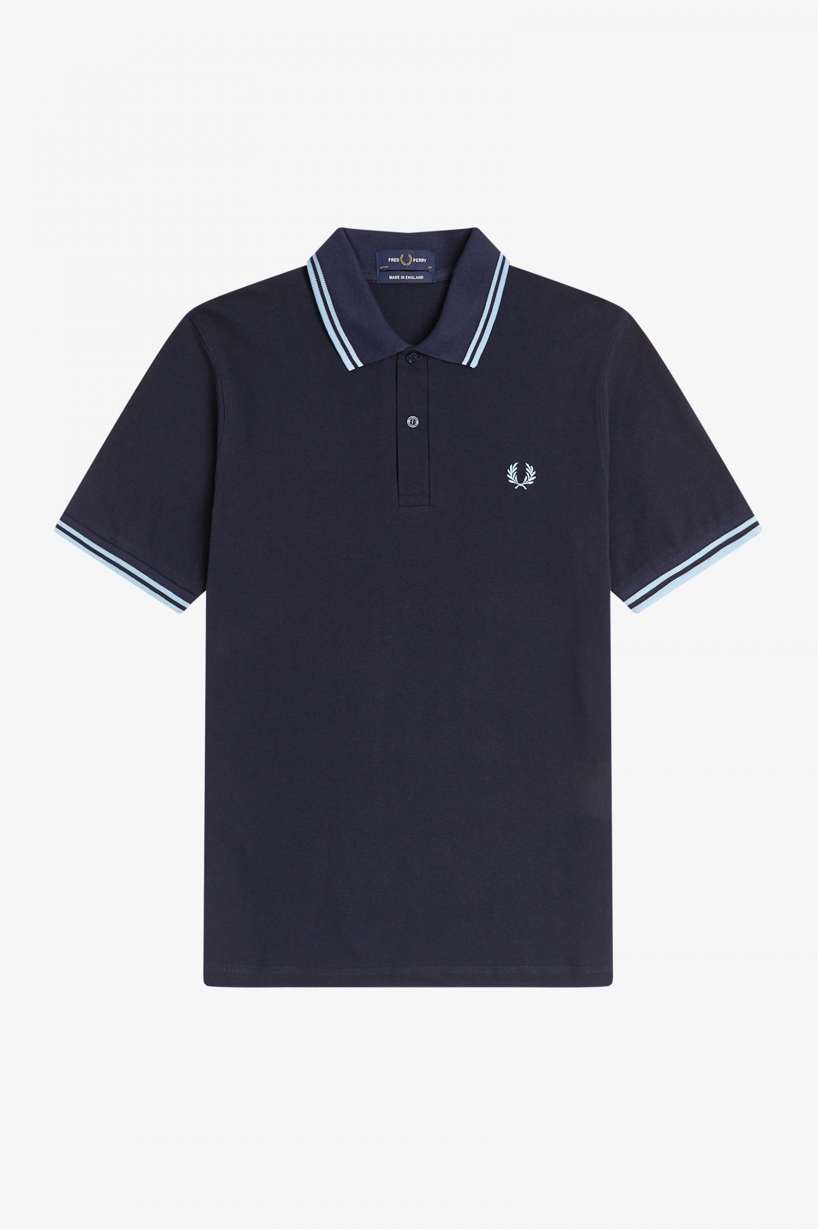 The Fred Perry ShirtM12 Navy / Ice / Ice