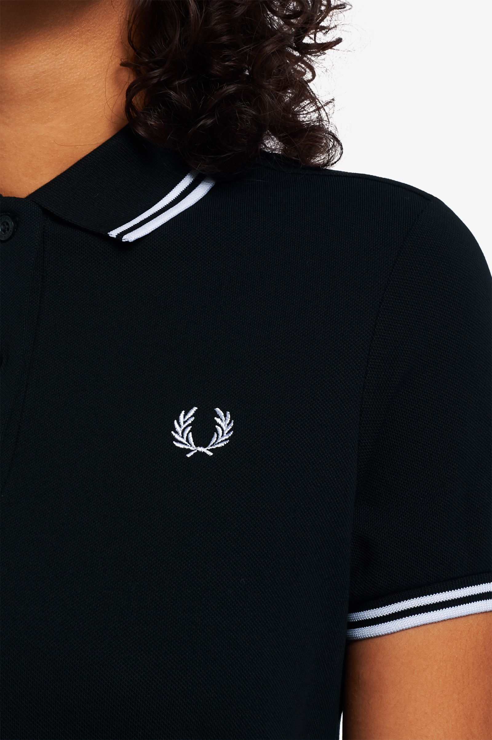 Twin Tipped Fred Perry Dress Black
