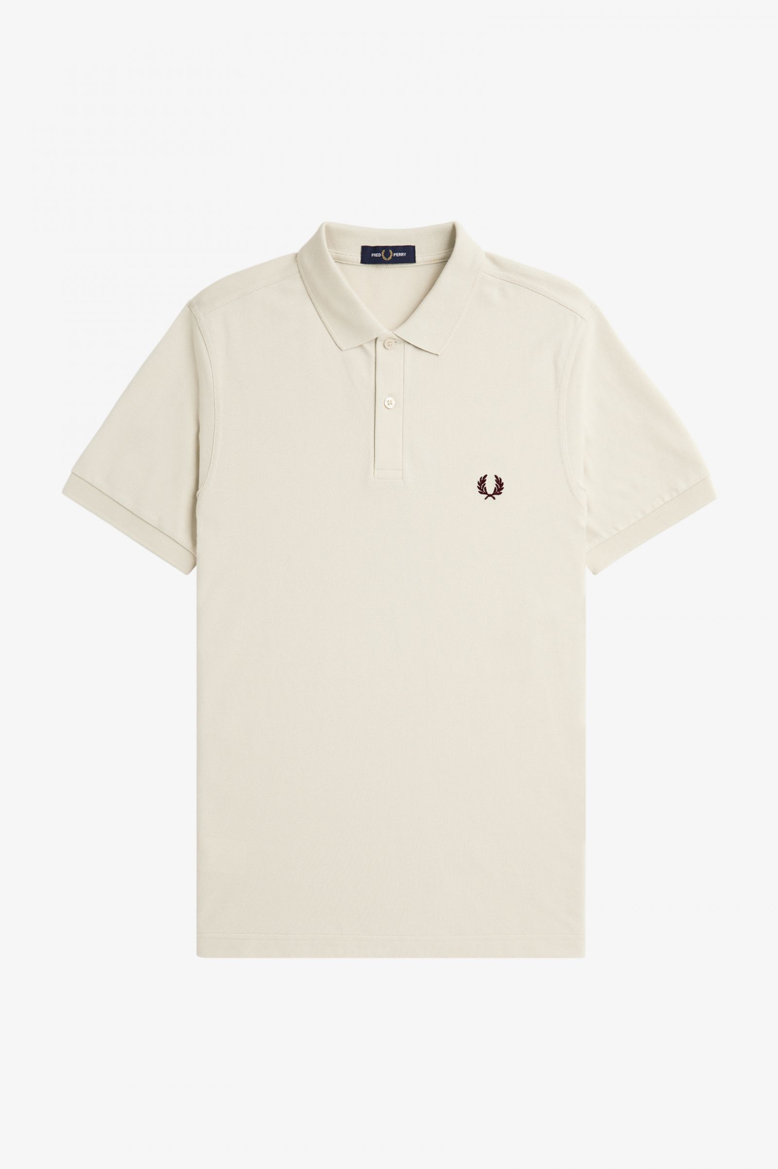 The Fred Perry ShirtM6000 Ecru / Oxblood