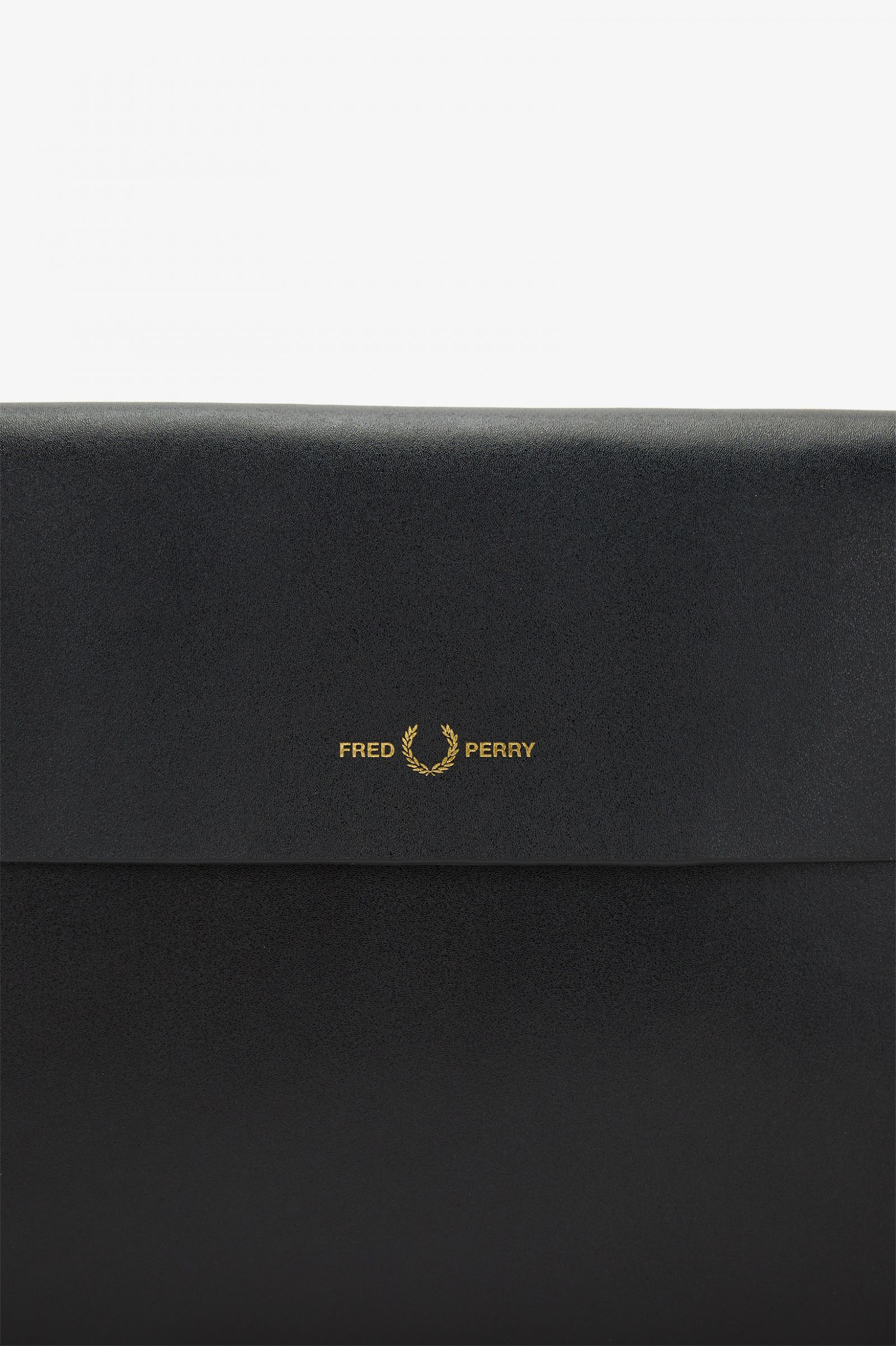 Burnished Leather Sacoche Bag Black