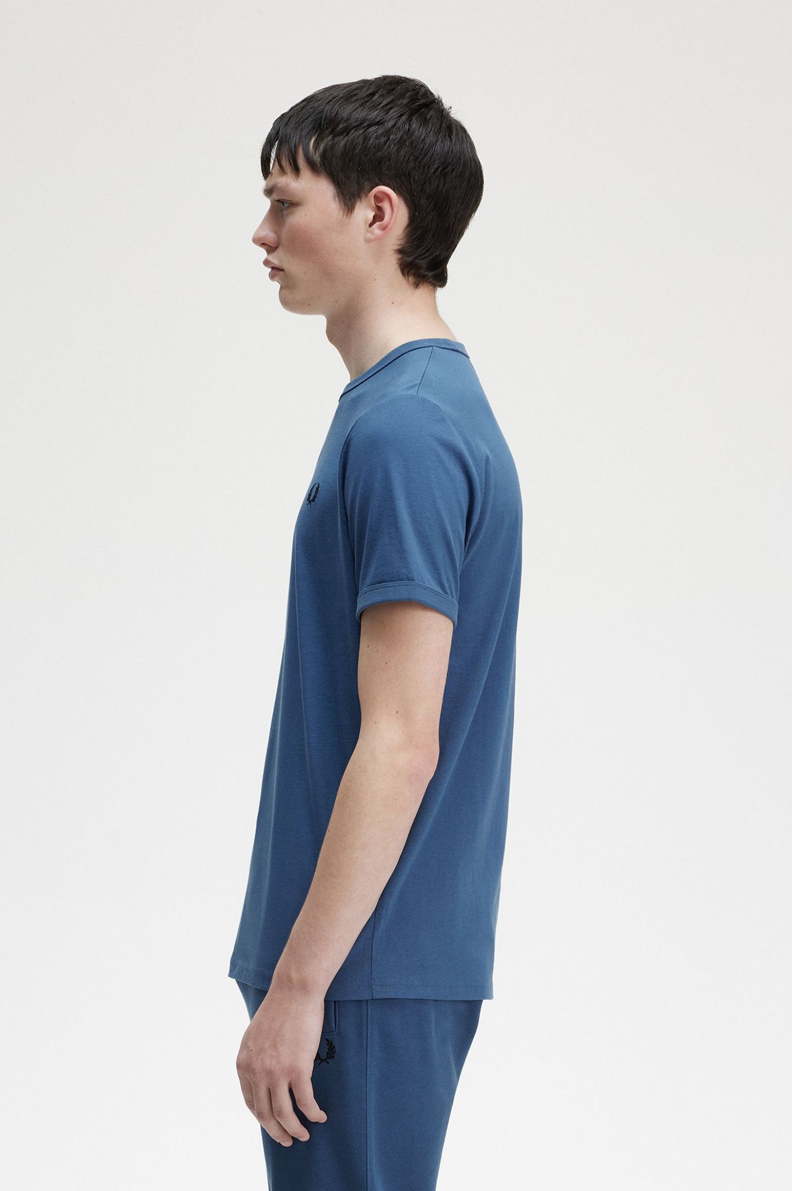 Ringer T-Shirt Midnight Blue