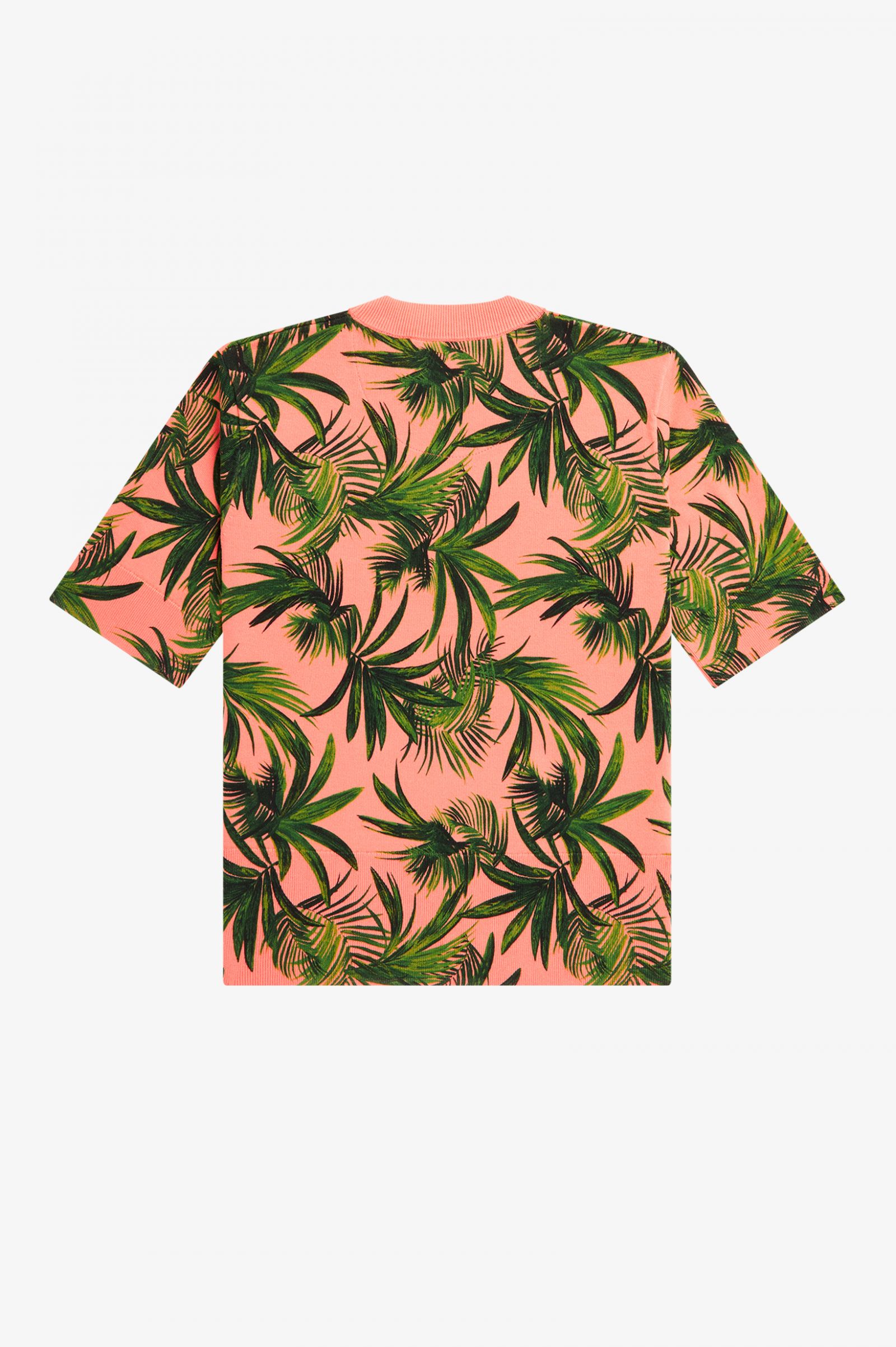 Amy Winehouse FoundationPalm Print Jumper Coral Heat