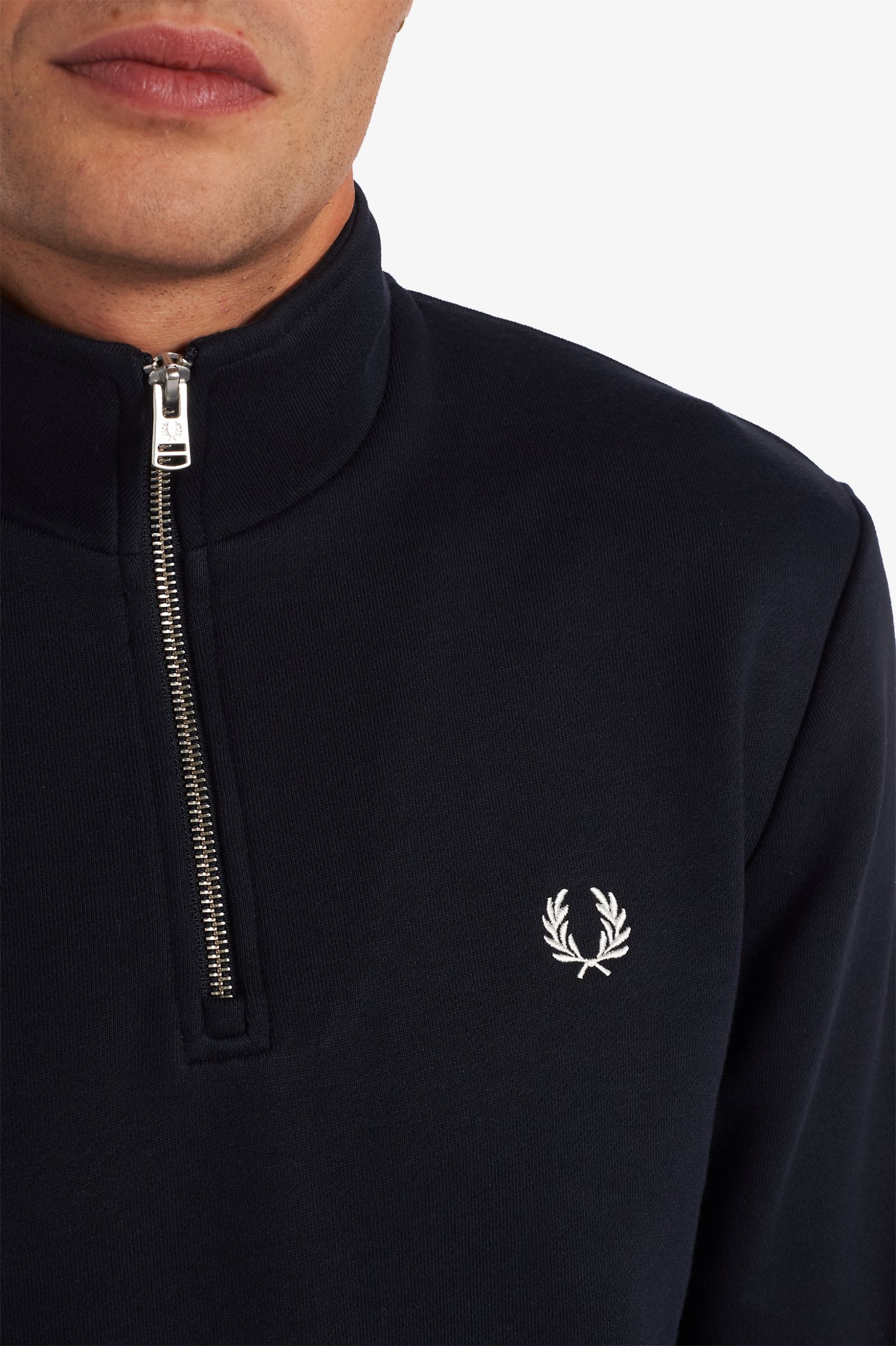 Half Zip Sweatshirt Navy