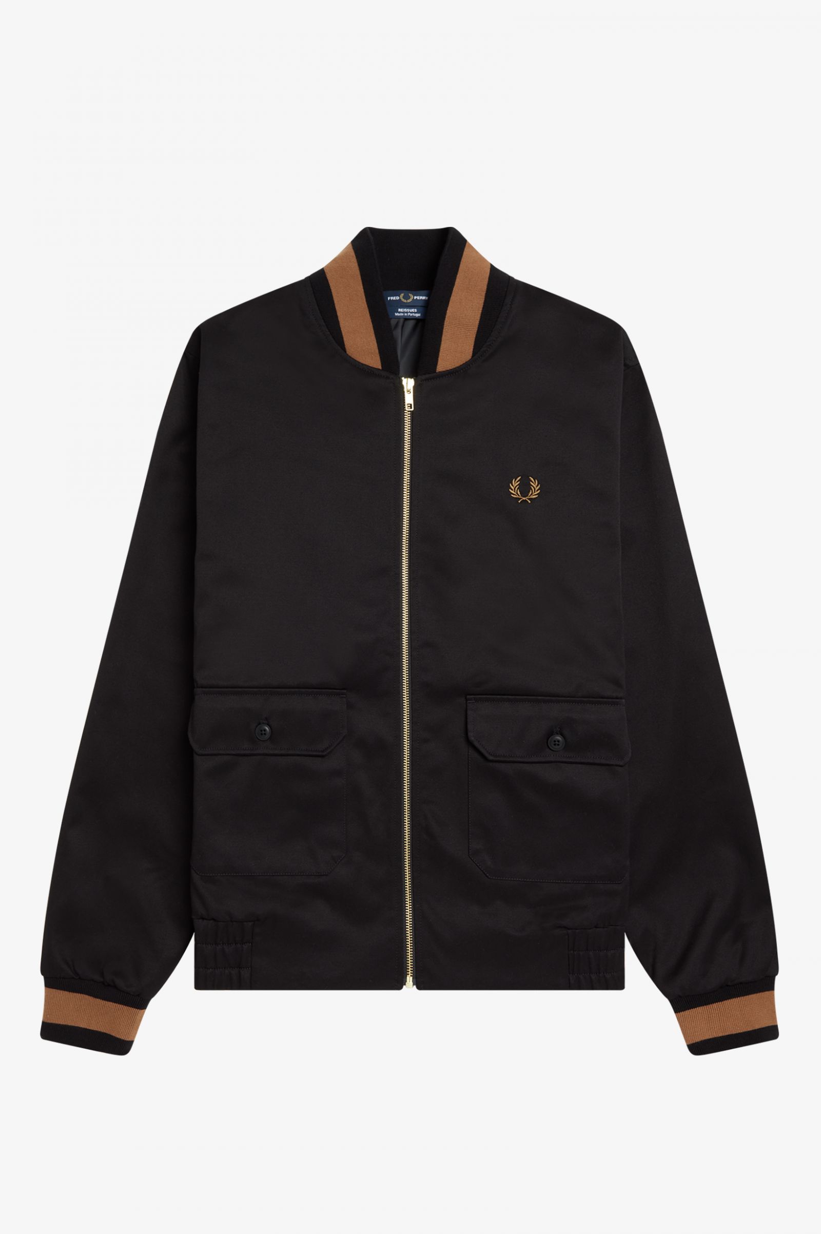 ReissuesTennis Bomber Jacket Black