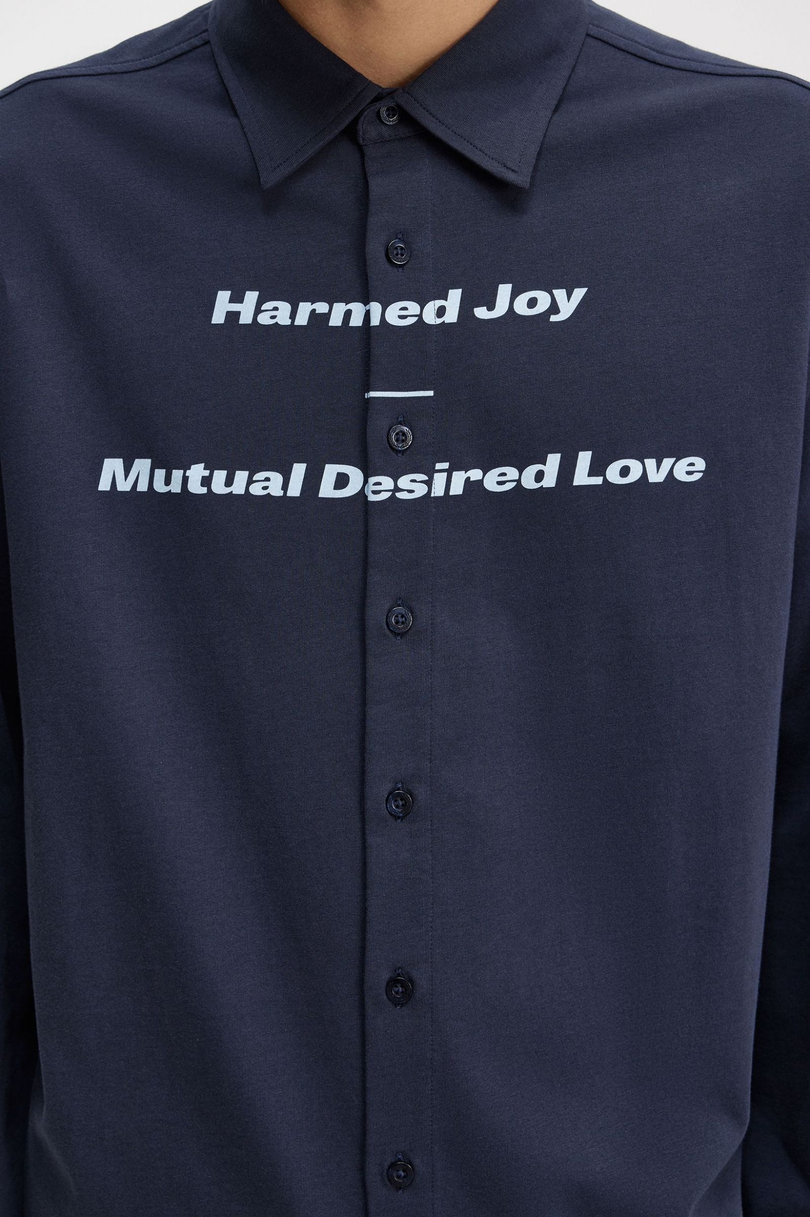 Raf SimonsPrinted Jersey Shirt White