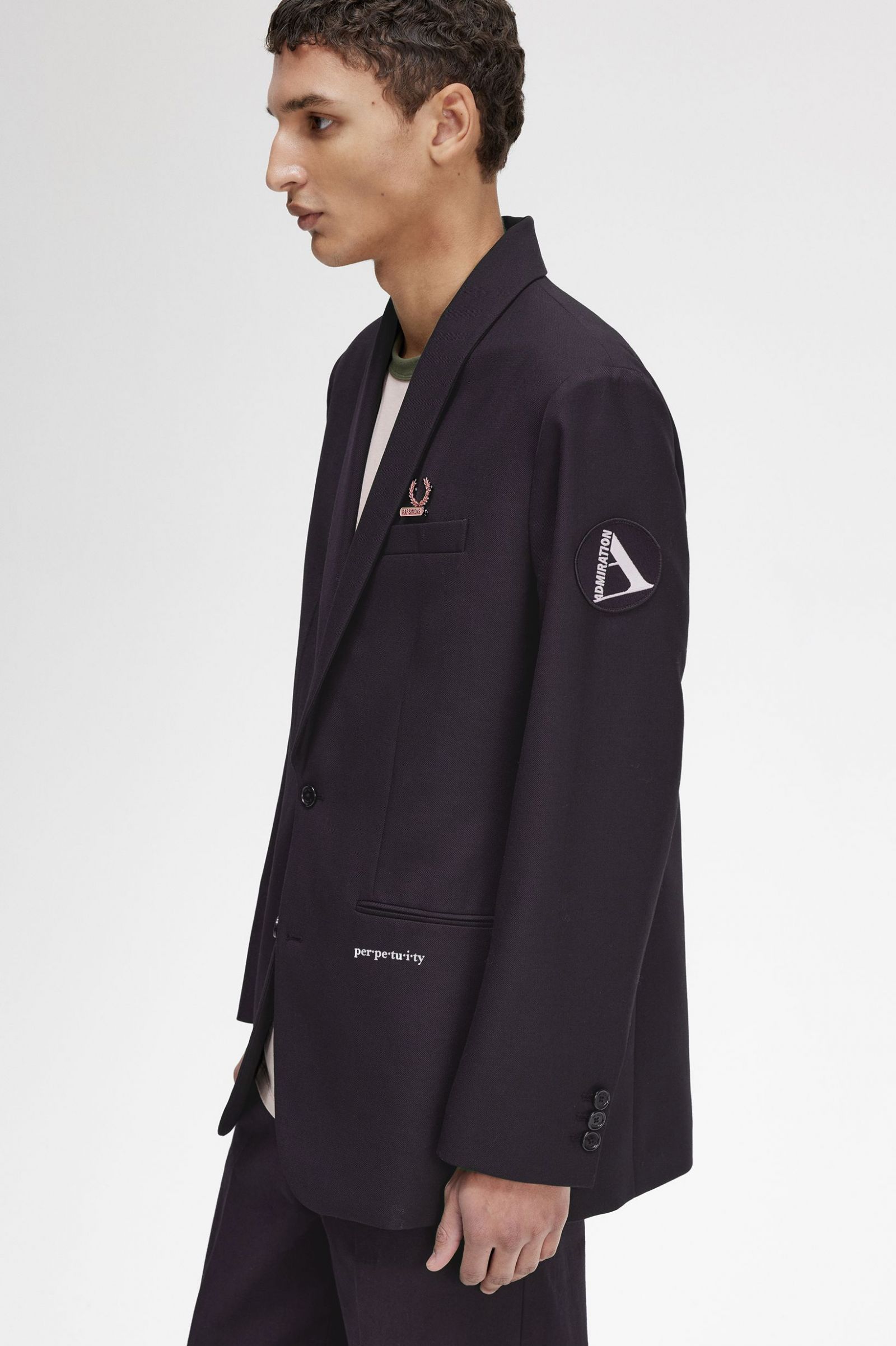 Raf SimonsShawl Collar Blazer Black