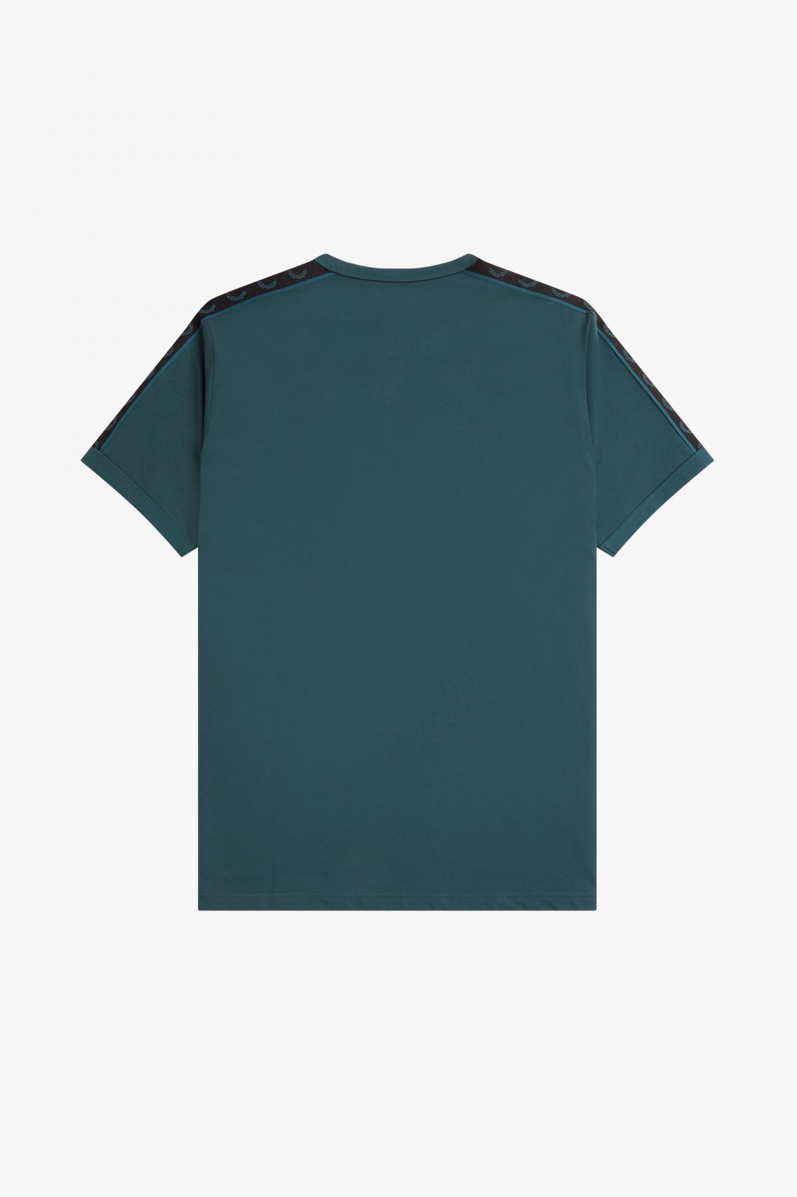 Contrast Tape Ringer T-Shirt Petrol Blue / Black