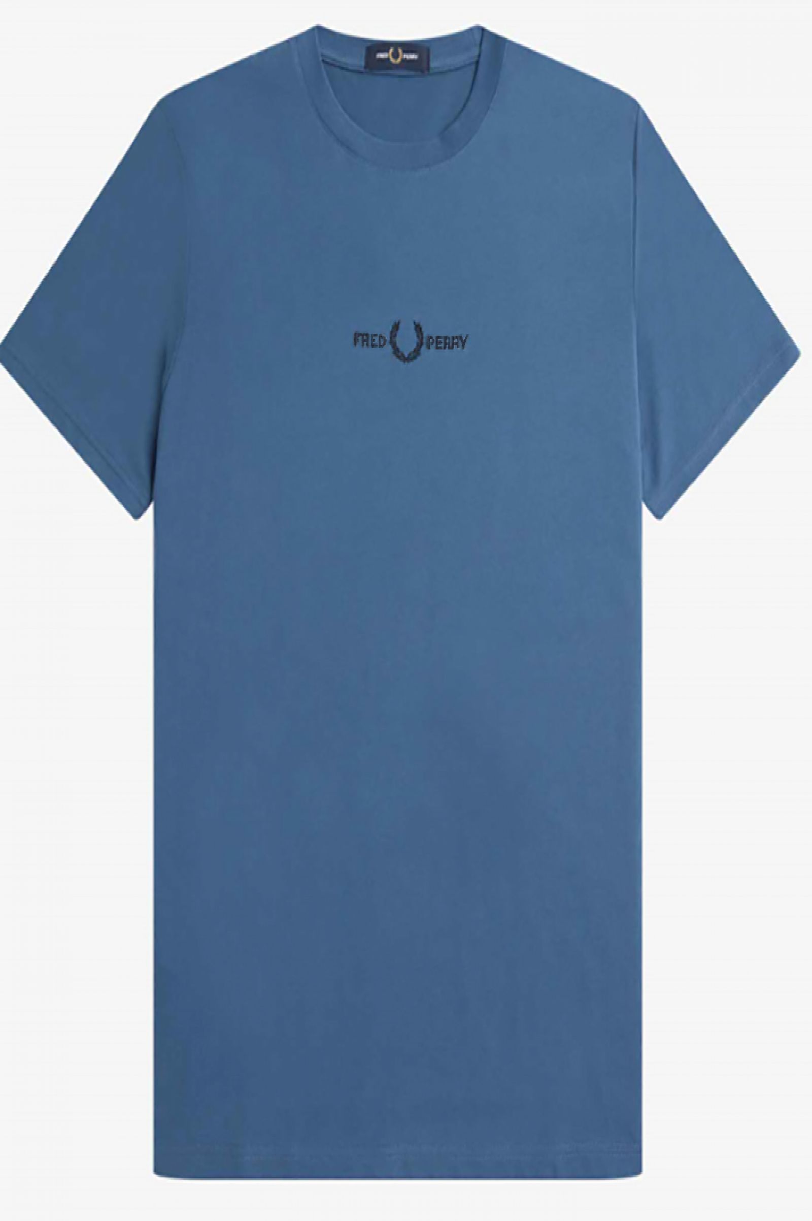 Embroidered T-Shirt Midnight Blue
