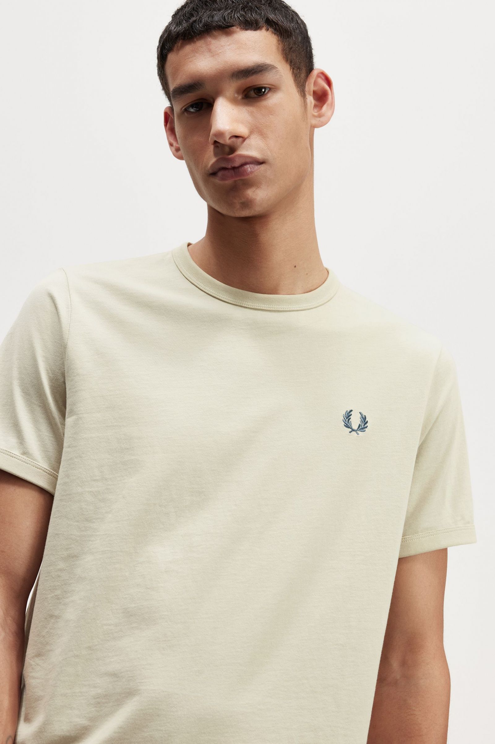 Ringer T-Shirt Light Oyster