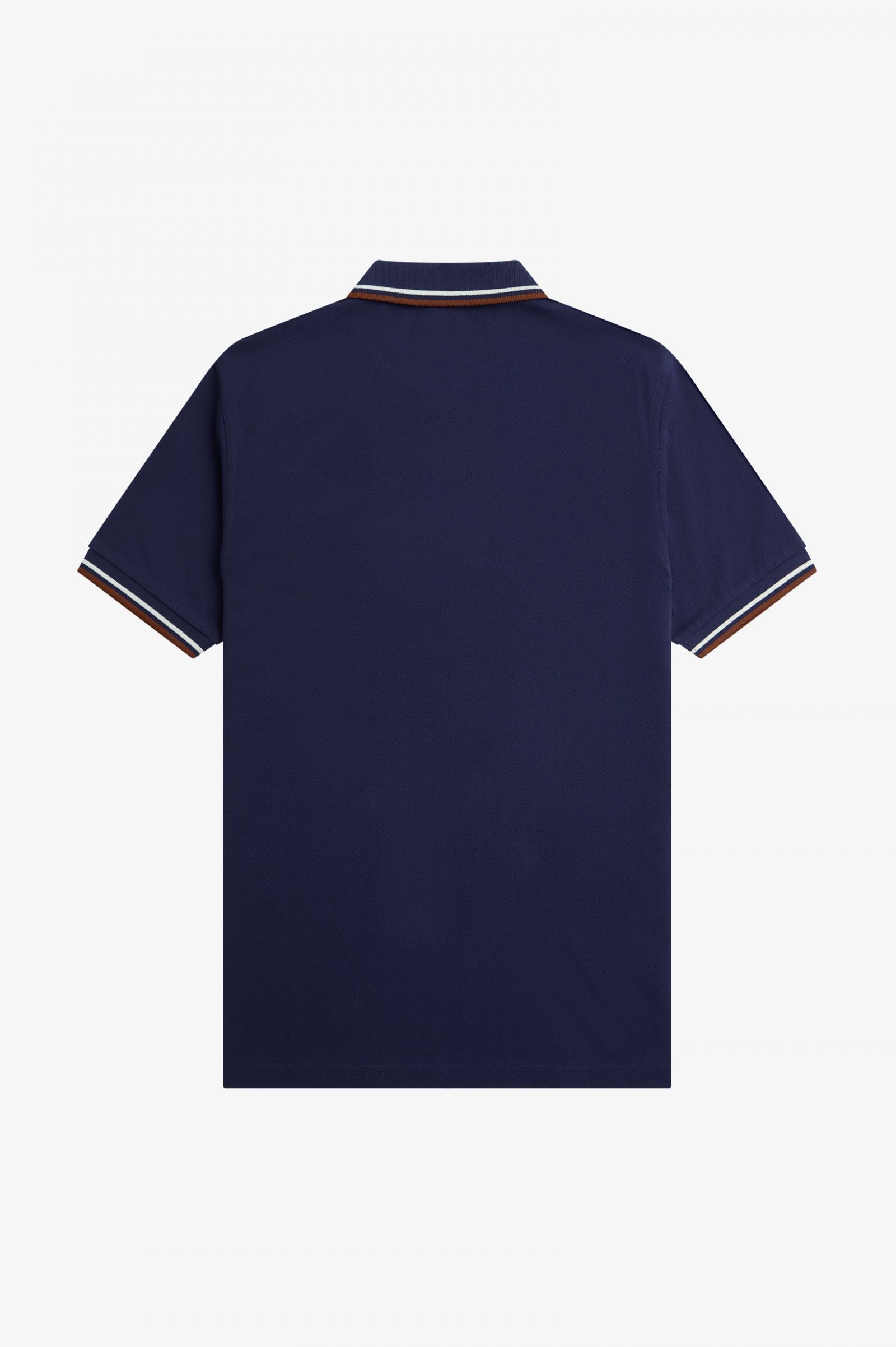 The Fred Perry ShirtM3600 French Navy / Ecru / Whisky Brown