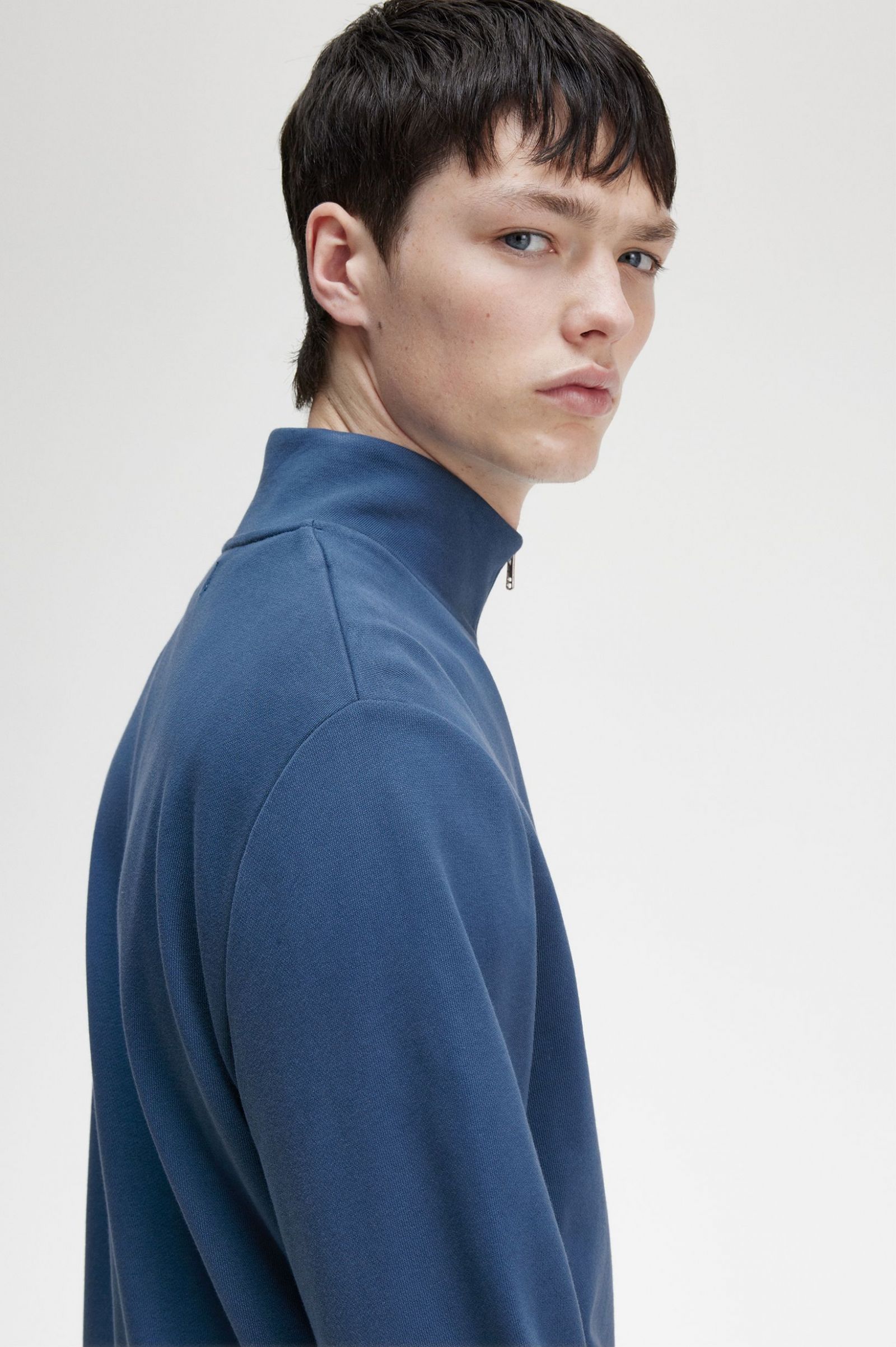 Half Zip Sweatshirt Midnight Blue