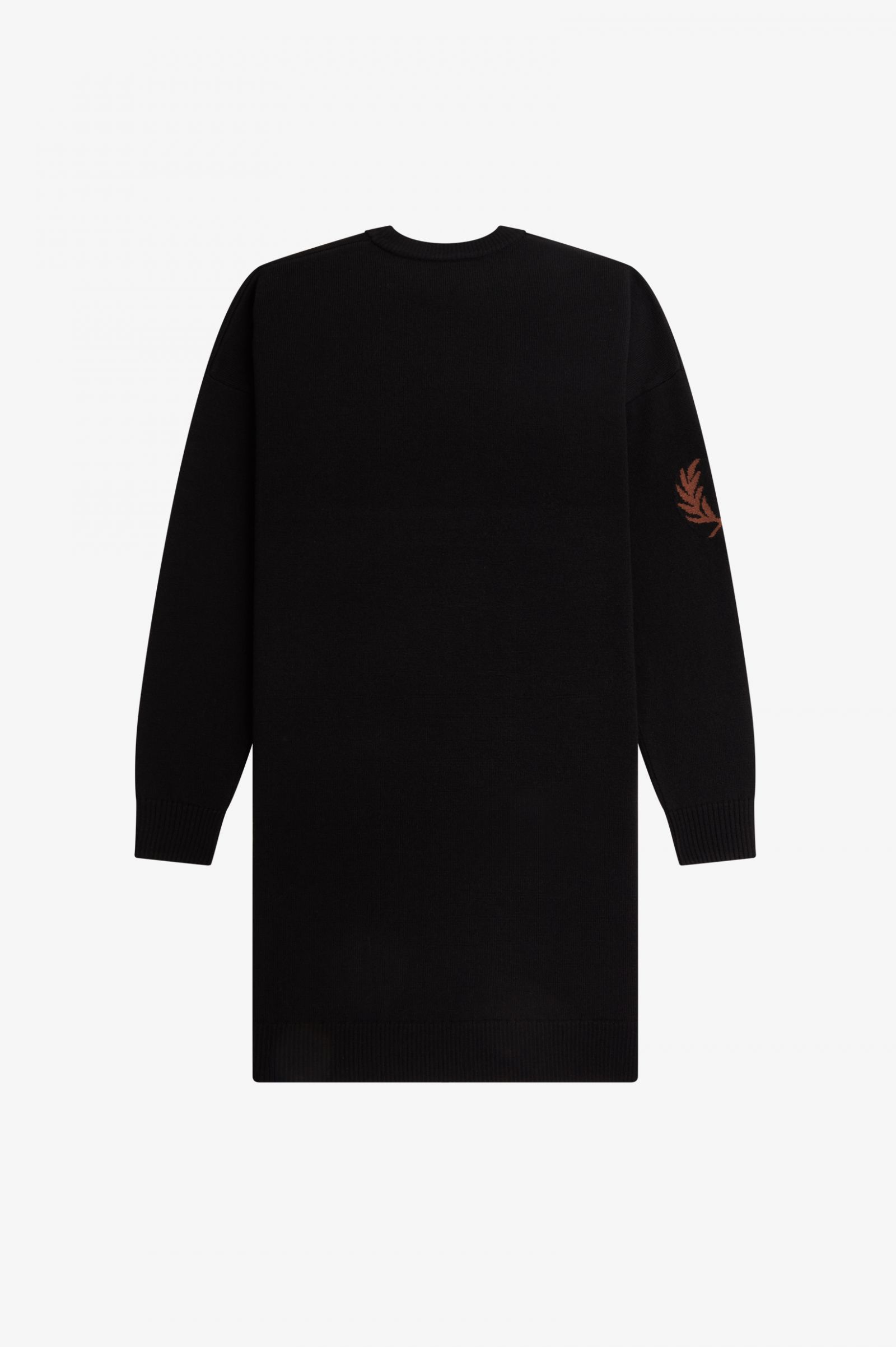 Laurel Wreath Knitted Dress Black