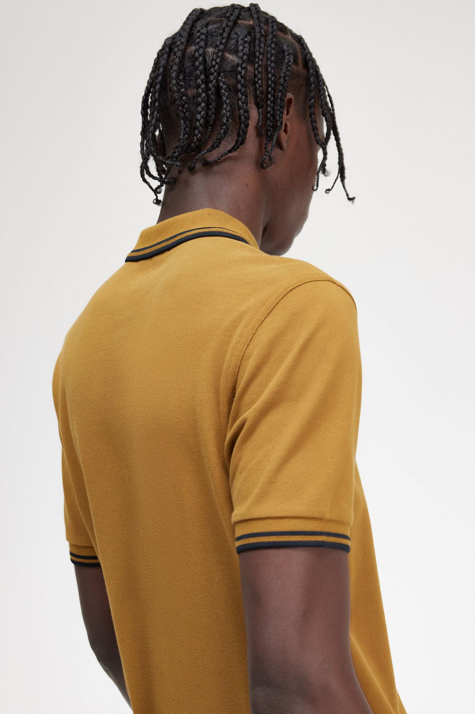 The Fred Perry ShirtM3600 Dark Caramel / Black / Black