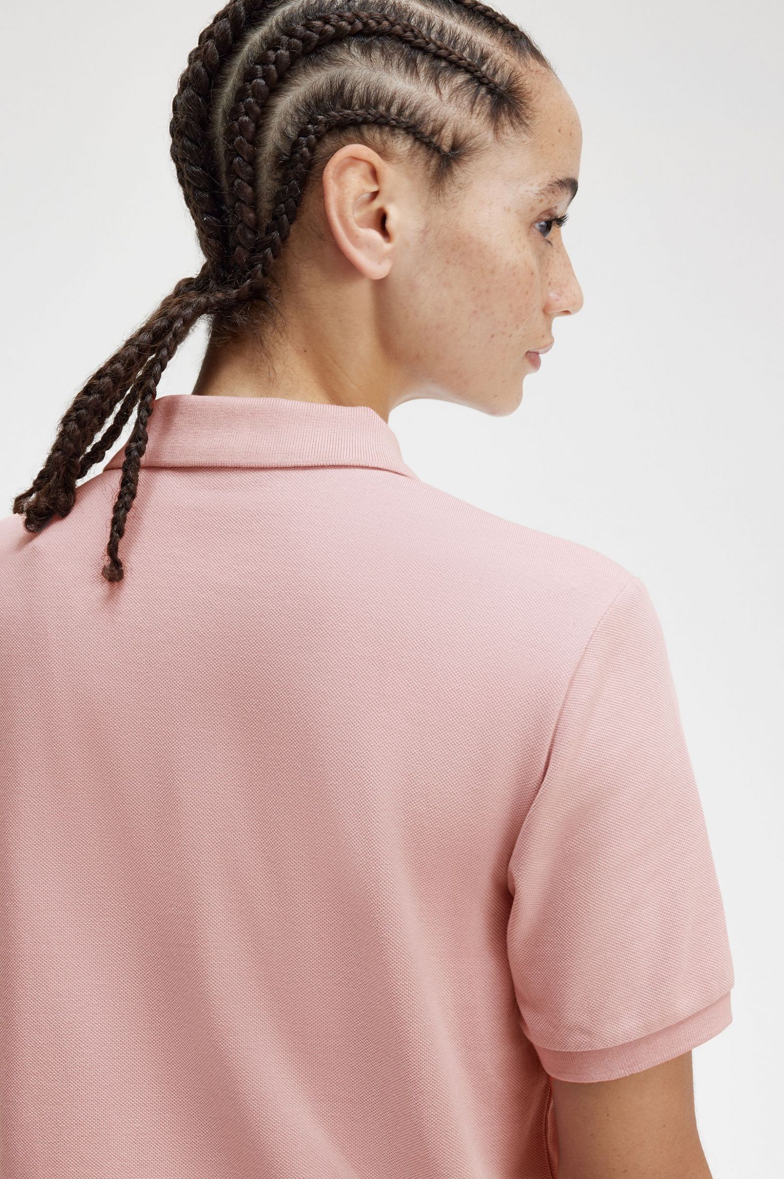 The Fred Perry ShirtG6000 Dusty Rose Pink / Black