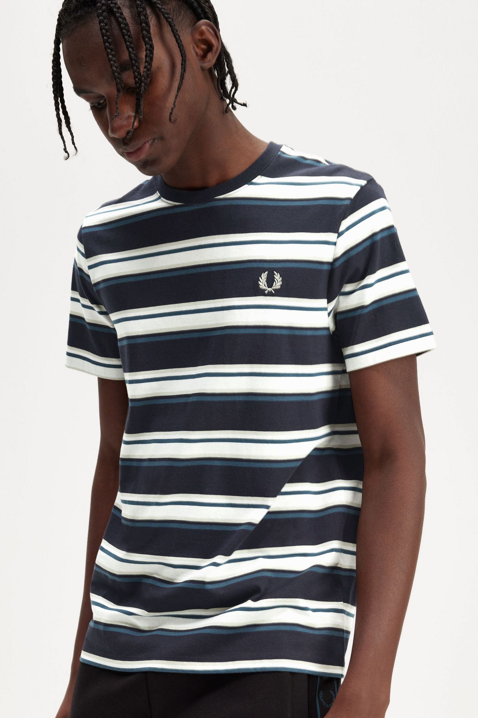 Stripe T-Shirt Navy