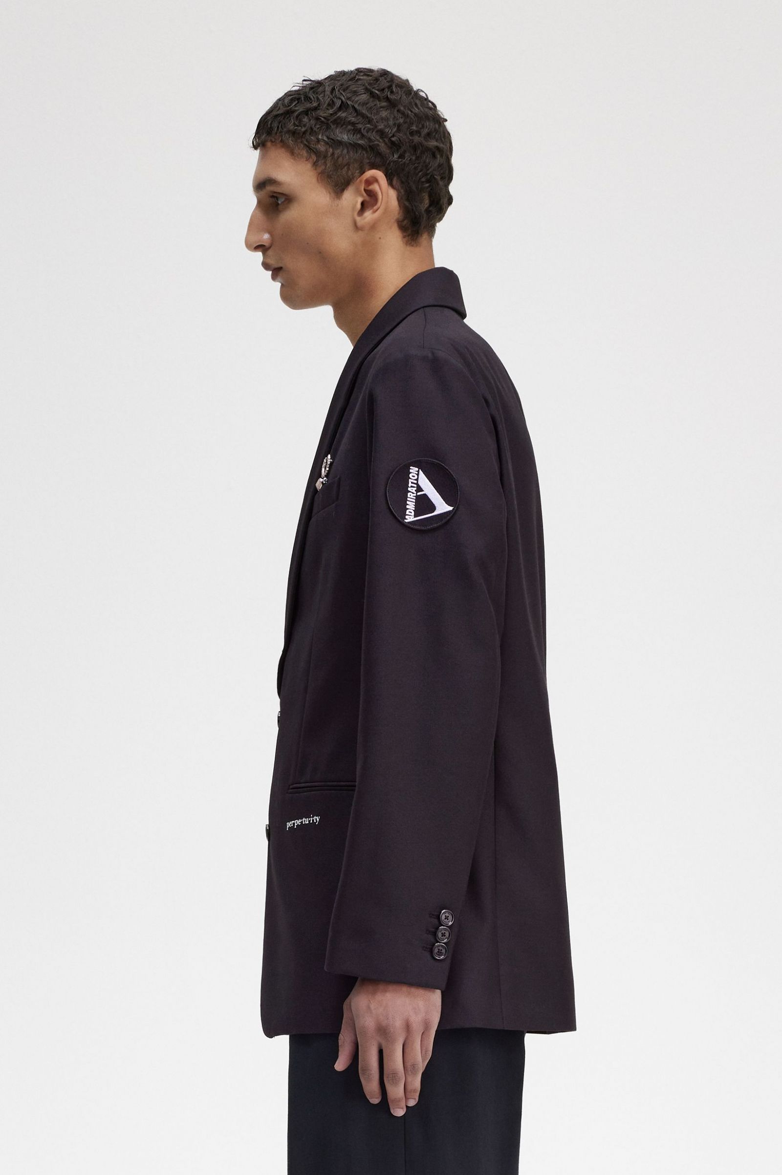 Raf SimonsShawl Collar Blazer Black