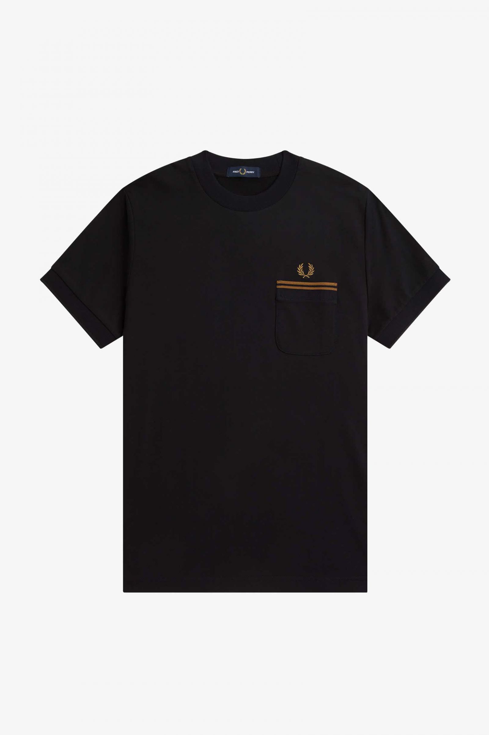 Twin Tipped Pocket T-Shirt Black