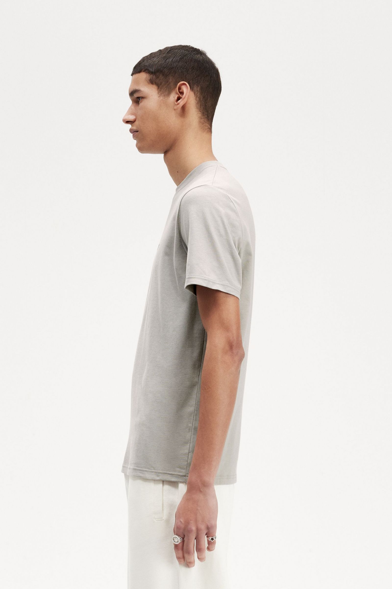 Embroidered T-Shirt Limestone