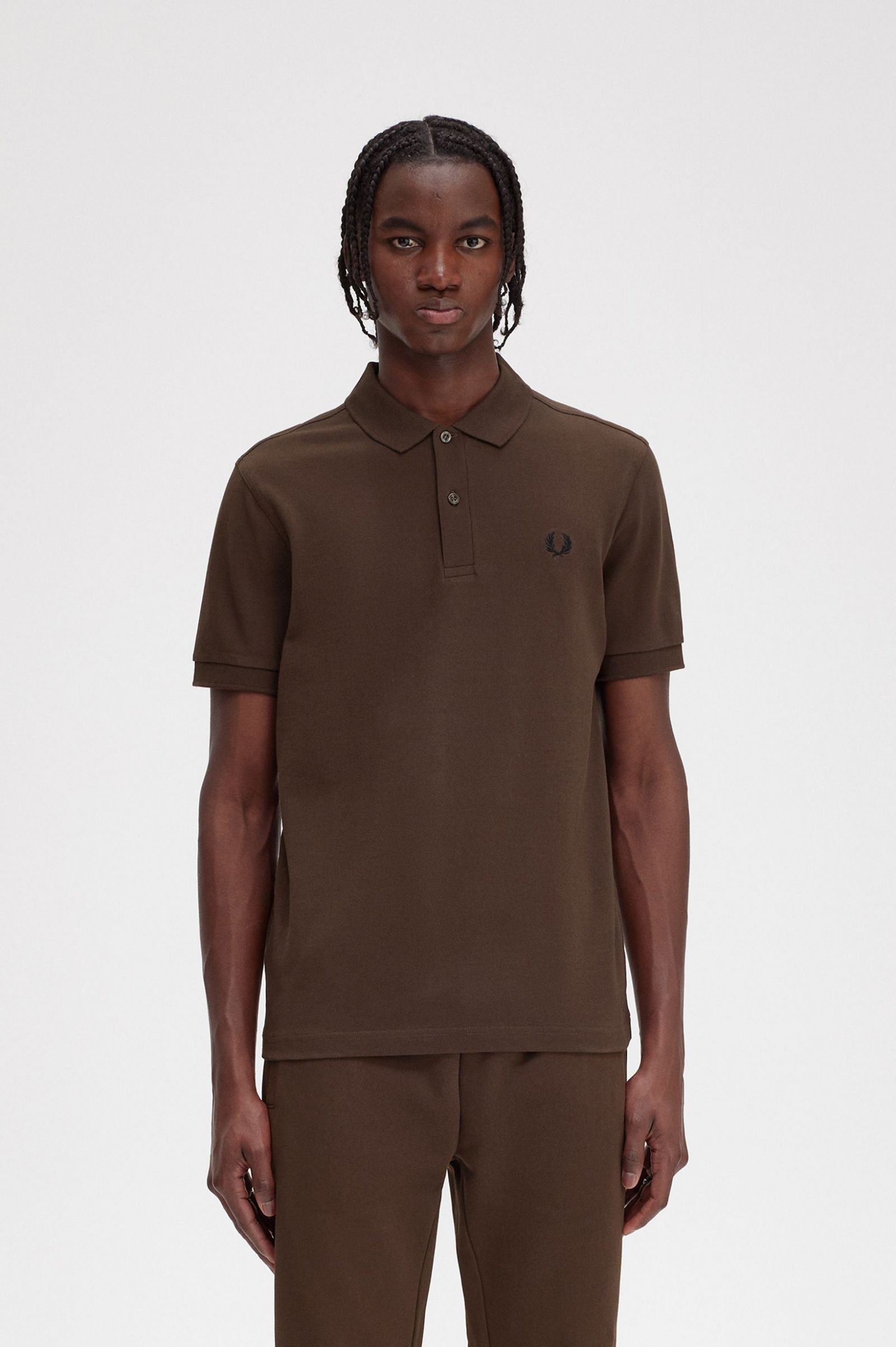The Fred Perry ShirtM6000 Burnt Tobacco / Black
