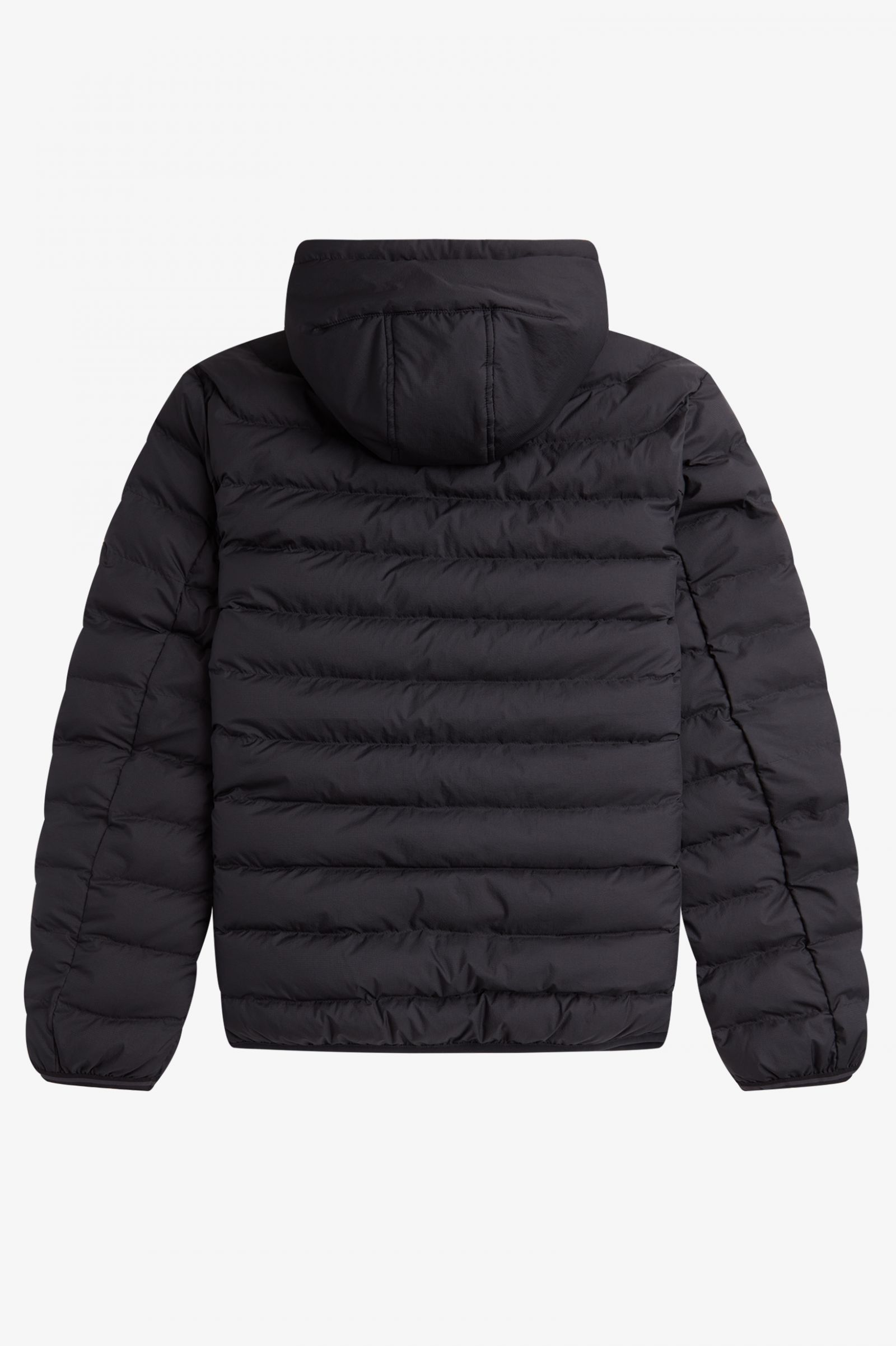 Hooded Insulated Jacket Black