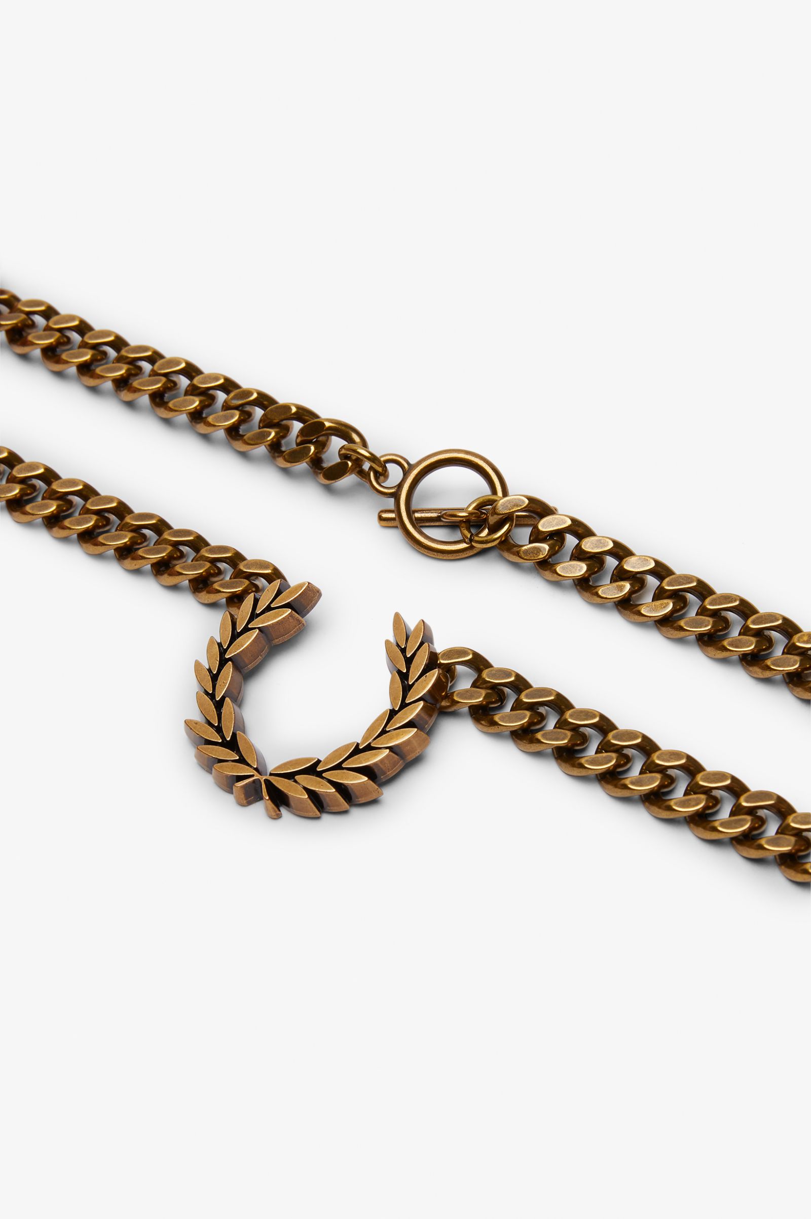 Chunky Laurel Wreath Necklace Gold