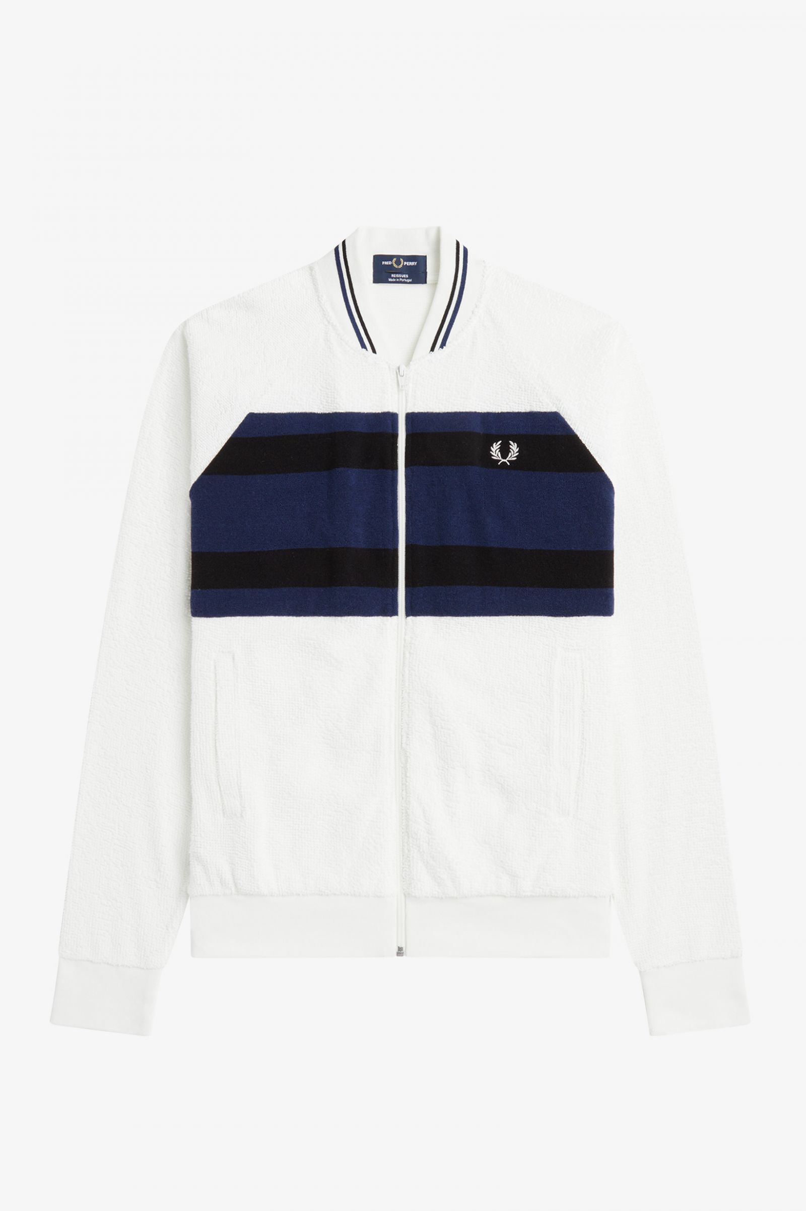 ReissuesTowelling Bomber Jacket Desert