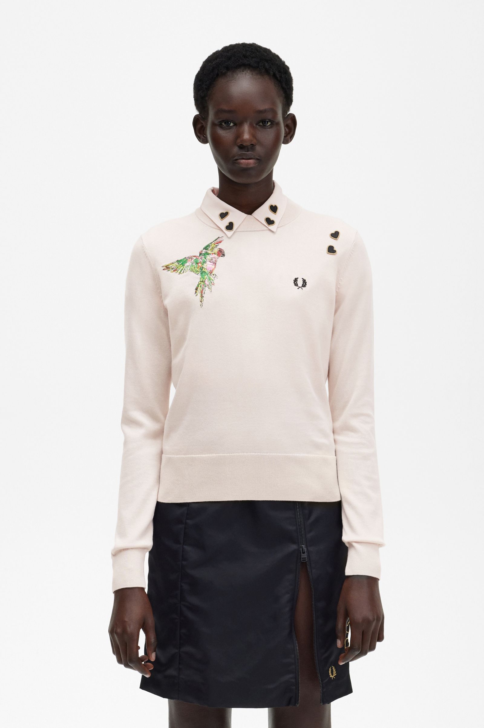 Amy Winehouse FoundationEmbroidered Jumper Black