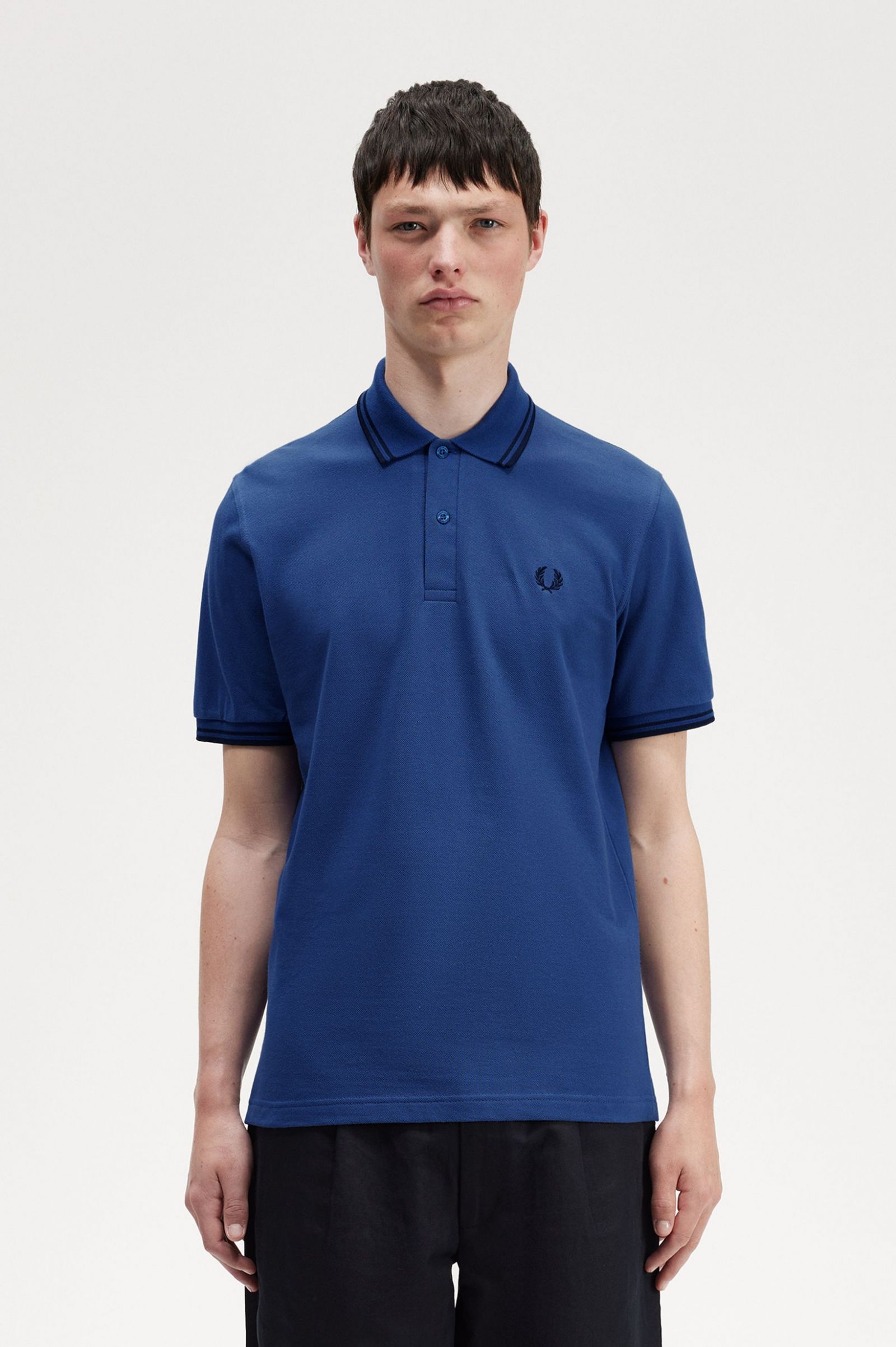 The Fred Perry ShirtM12 Shaded Cobalt / Navy / Navy