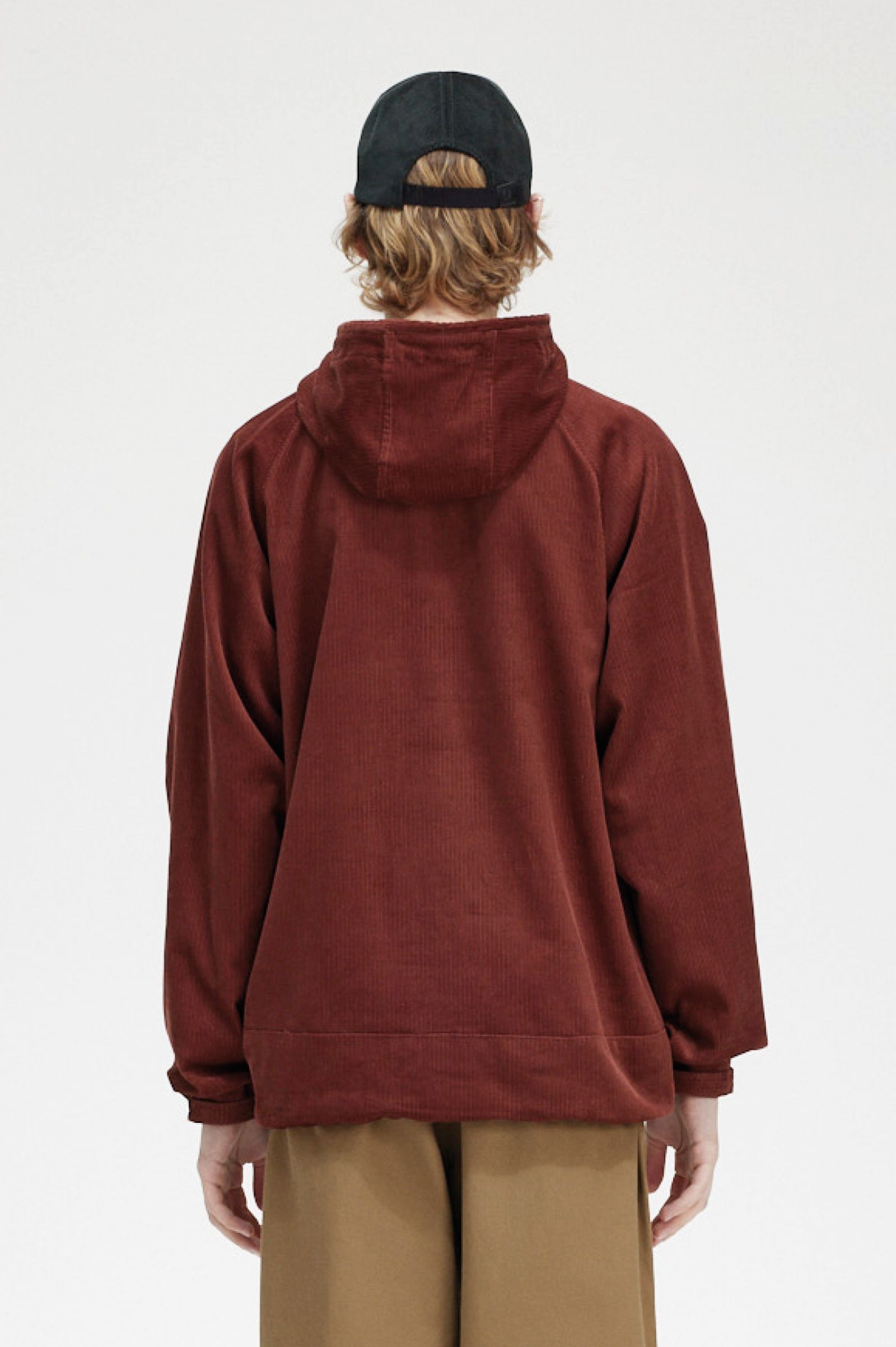 Cord Overhead Jacket Whisky Brown