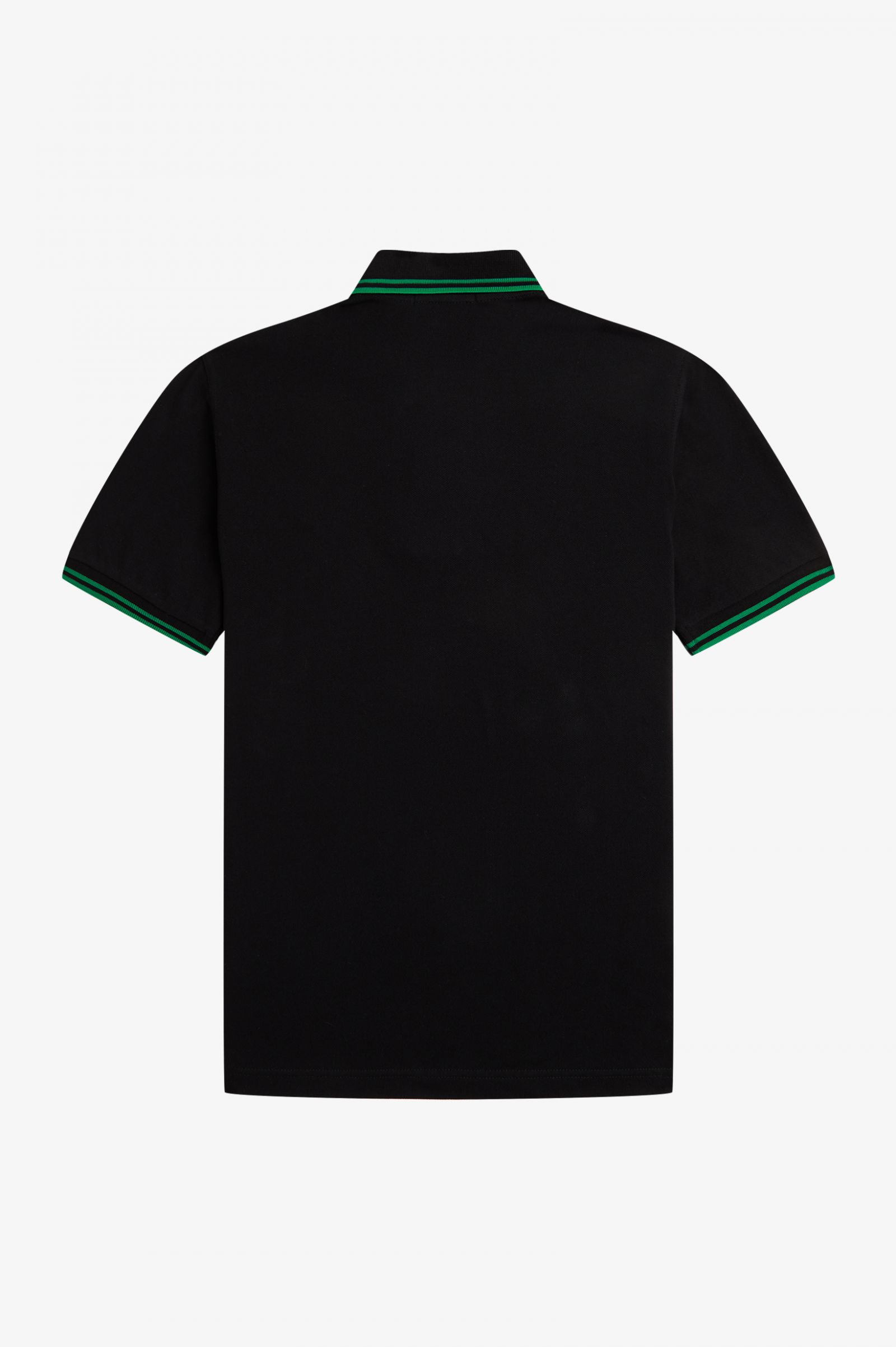 The Fred Perry ShirtM12 Black / Fred Perry Green / Fred Perry Green