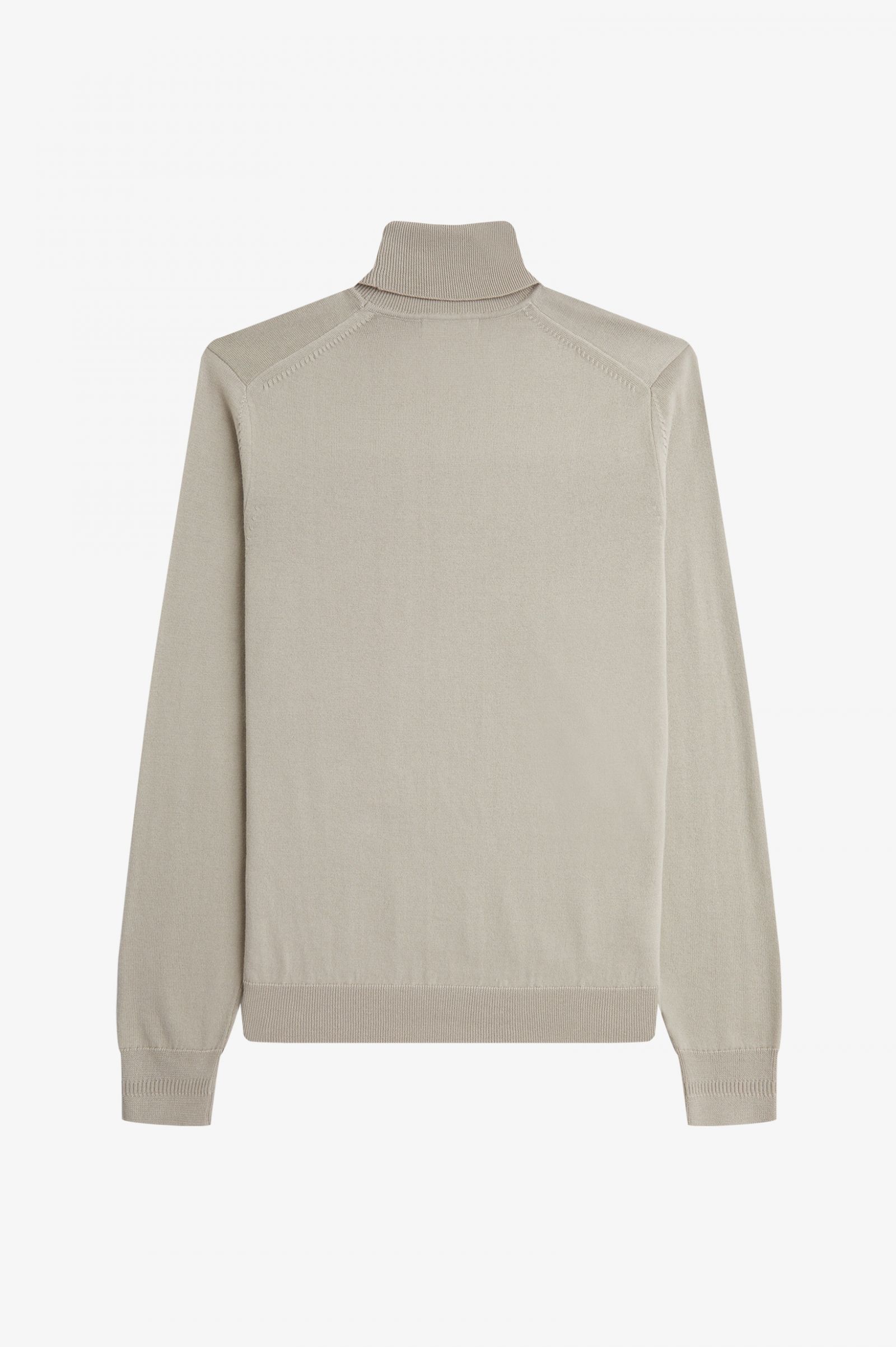 Roll Neck Jumper Dark Oatmeal