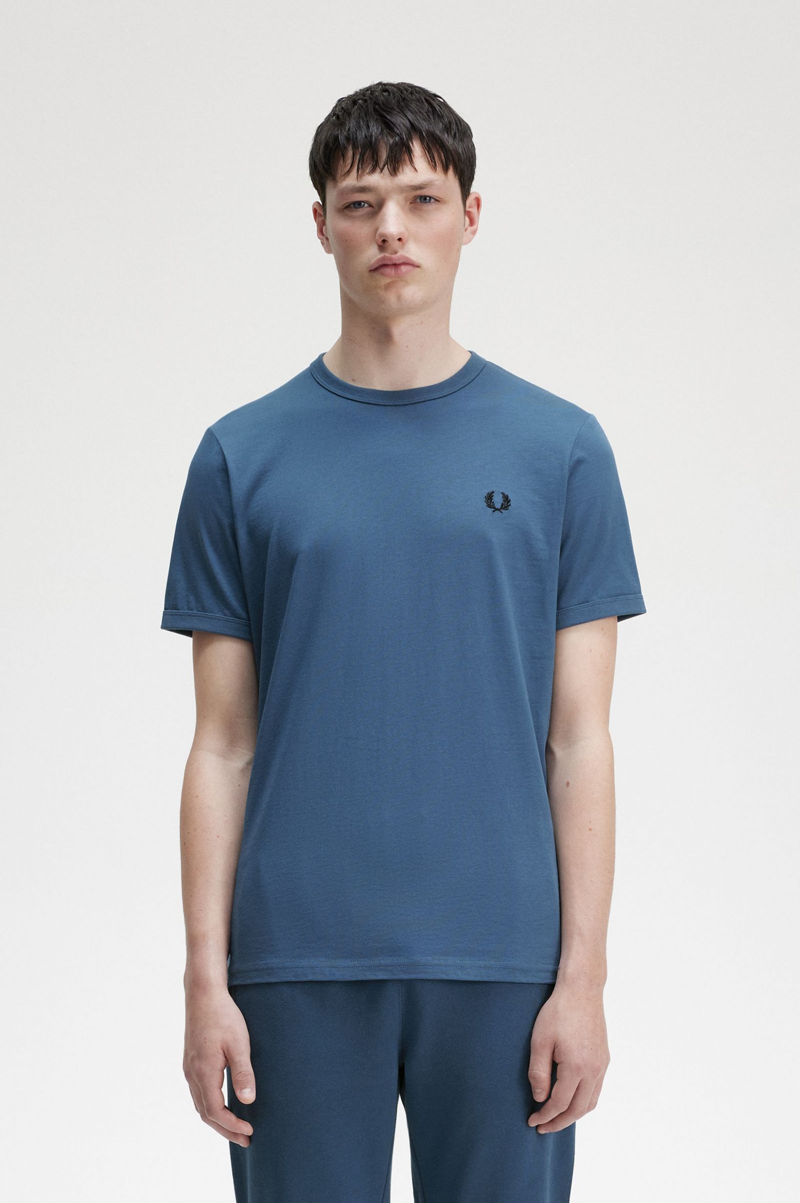 Ringer T-Shirt Midnight Blue