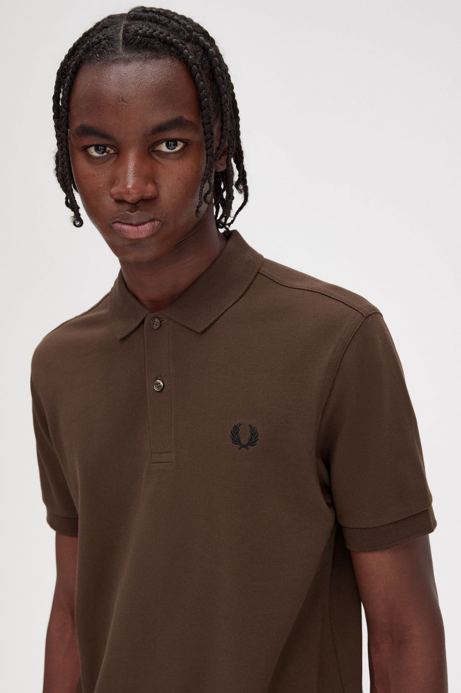 The Fred Perry ShirtM6000 Burnt Tobacco / Black