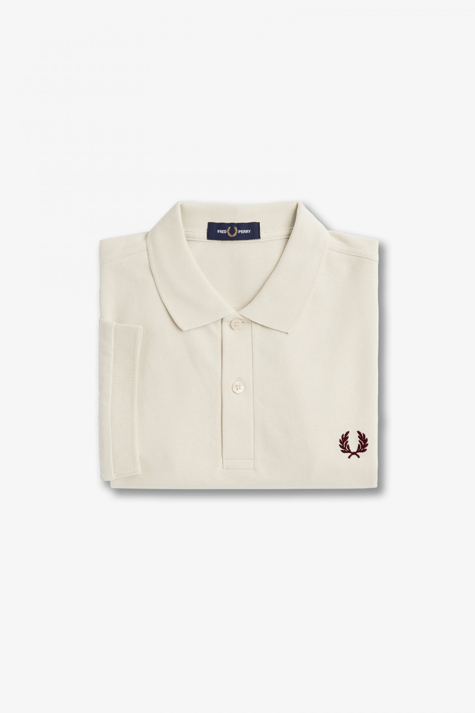 The Fred Perry ShirtM6000 Ecru / Oxblood