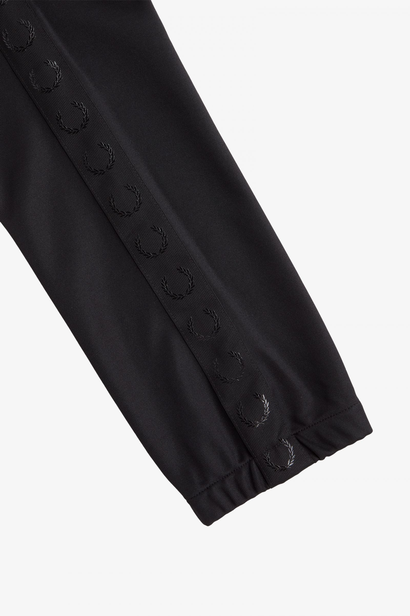 Taped Track Pants Black / Black