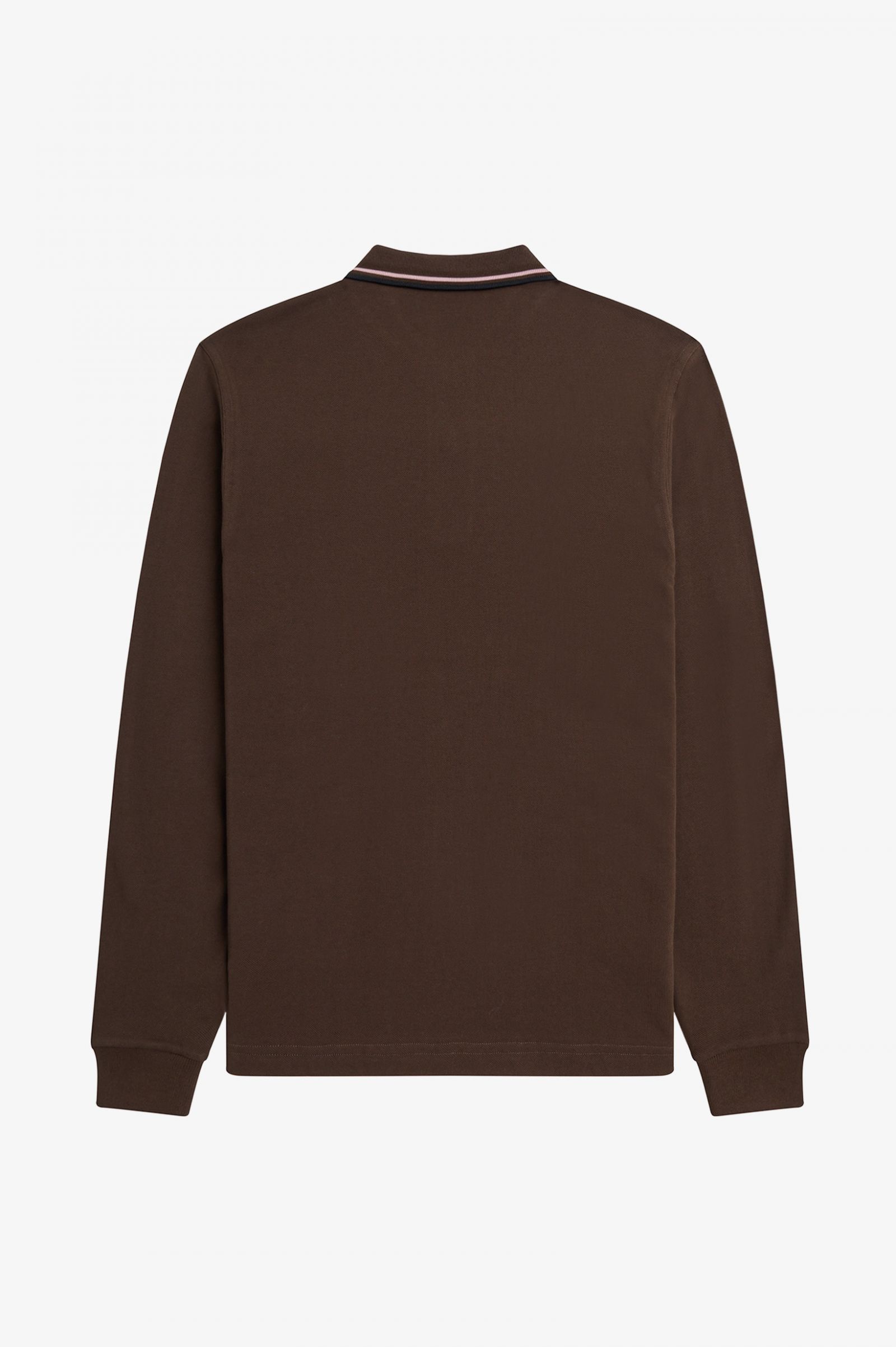 The Fred Perry ShirtM3636 Burnt Tobacco / Dark Pink / Black