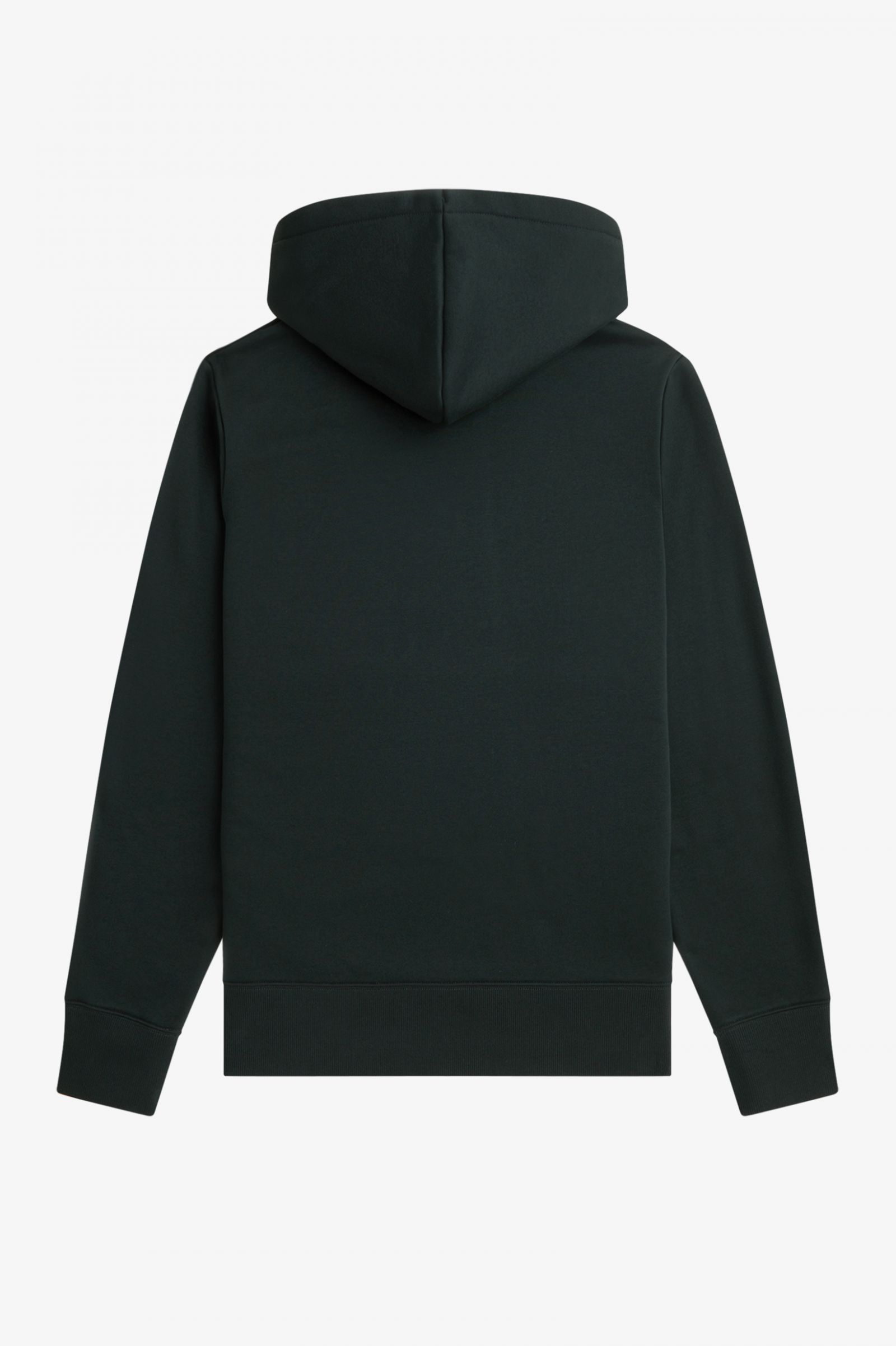 Embroidered Hooded Sweatshirt Night Green