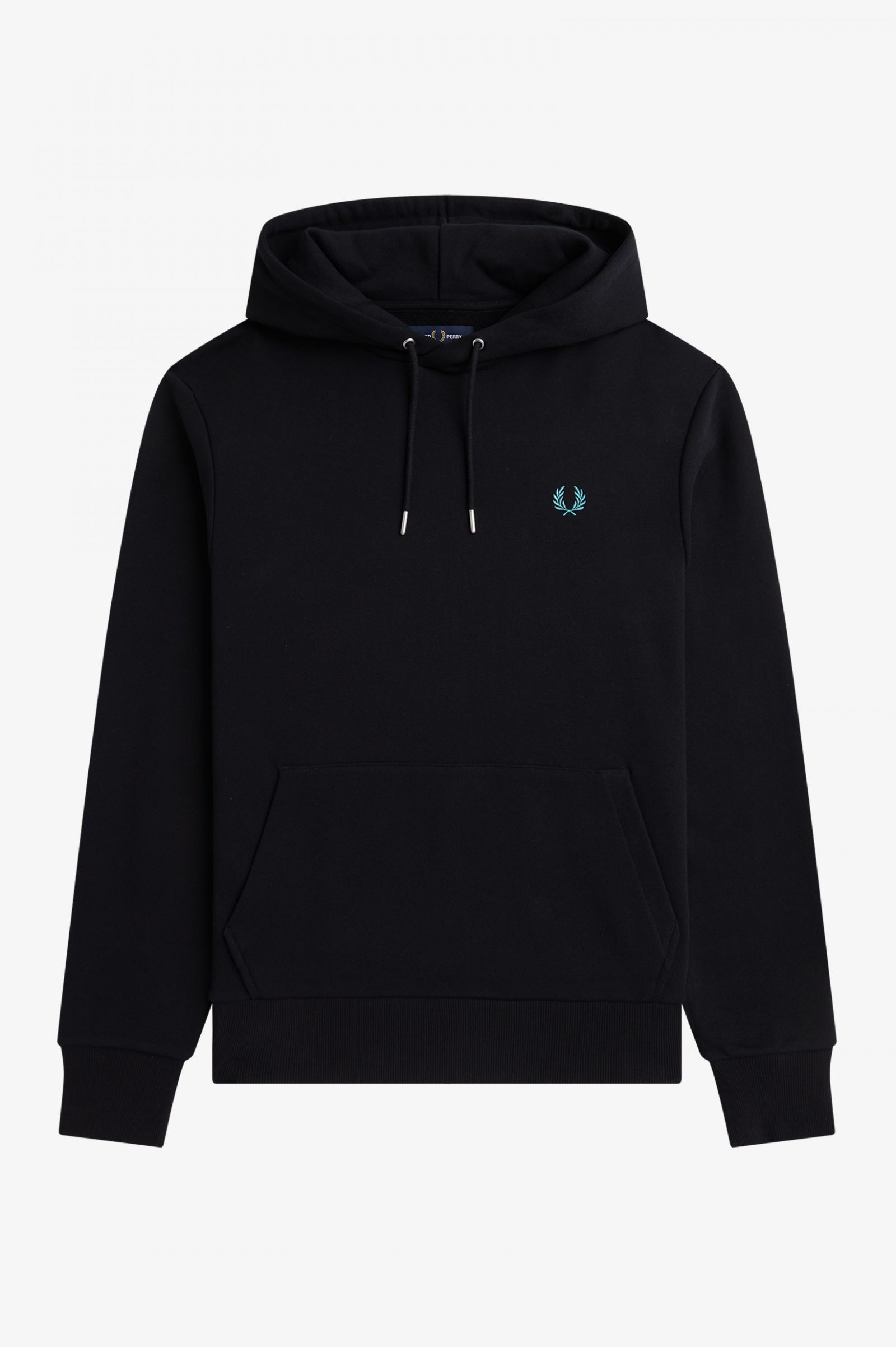 Rave Graphic Hooded Sweatshirt Black